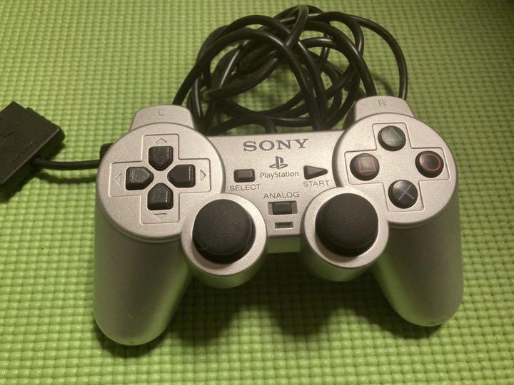 PS2 Slim Console Satin silver White SCPH-75000 SSS SONY Japan Console Set