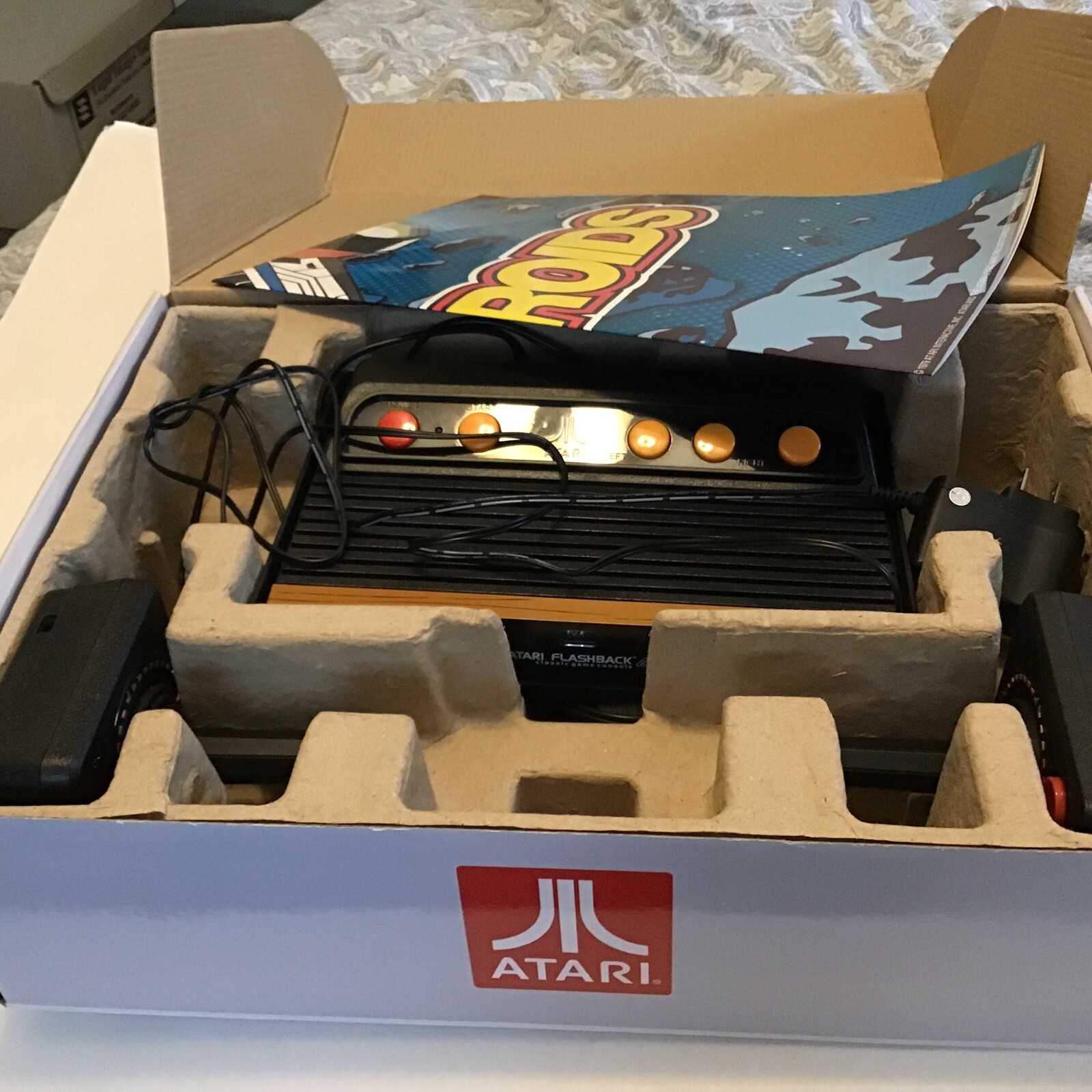 Atari Flashback 4 Classic Game Console w/ Limited Edition Poster 76 Games