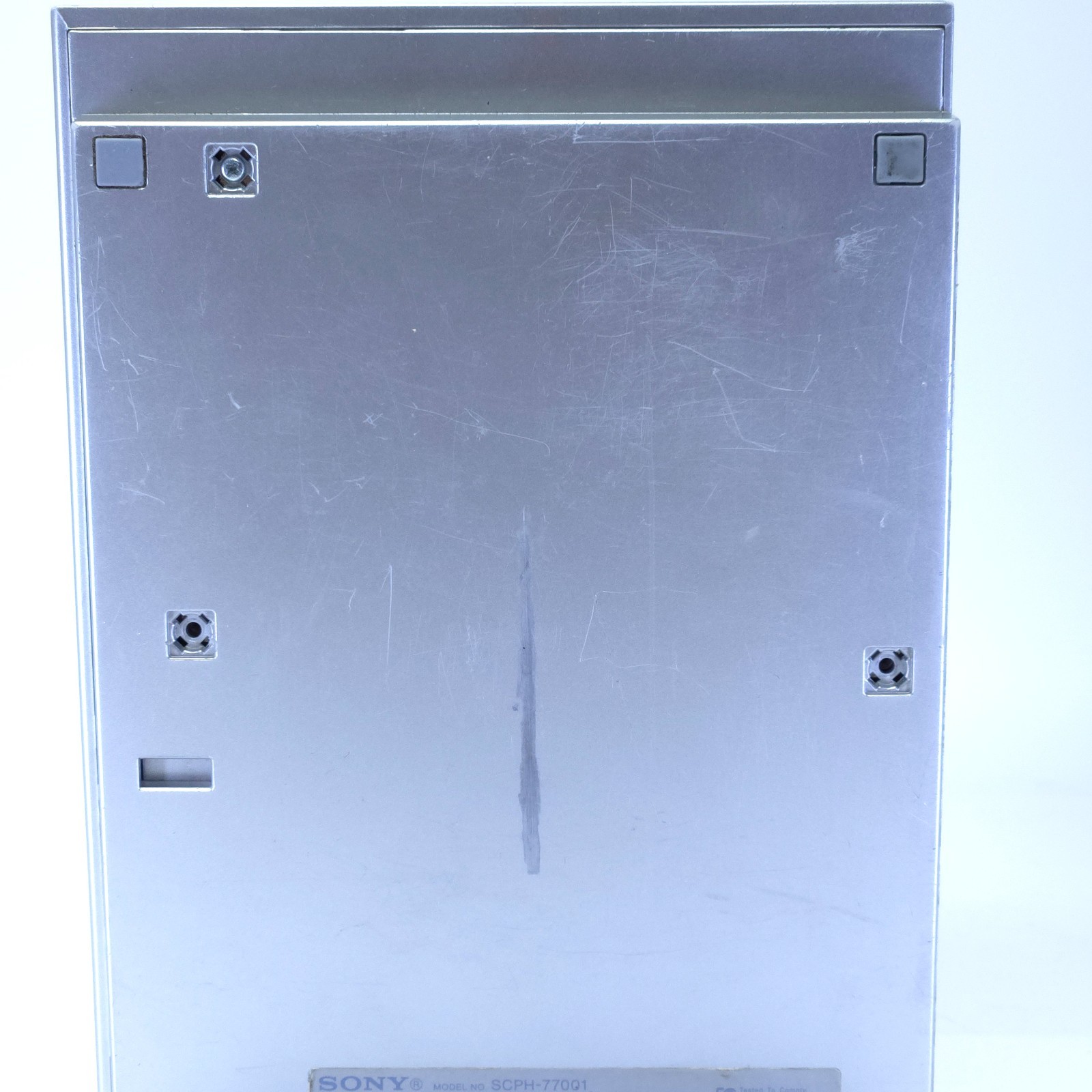 PS2 Console Slim Playstation 2 Silver – FOR PARTS/REPAIR – No Power