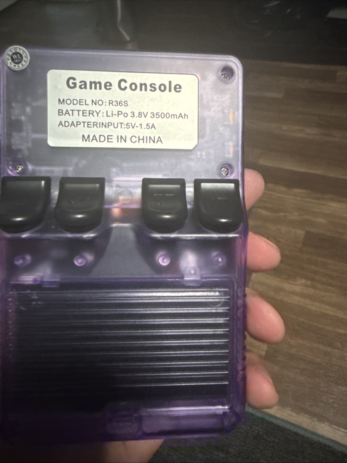 r36s handheld game console