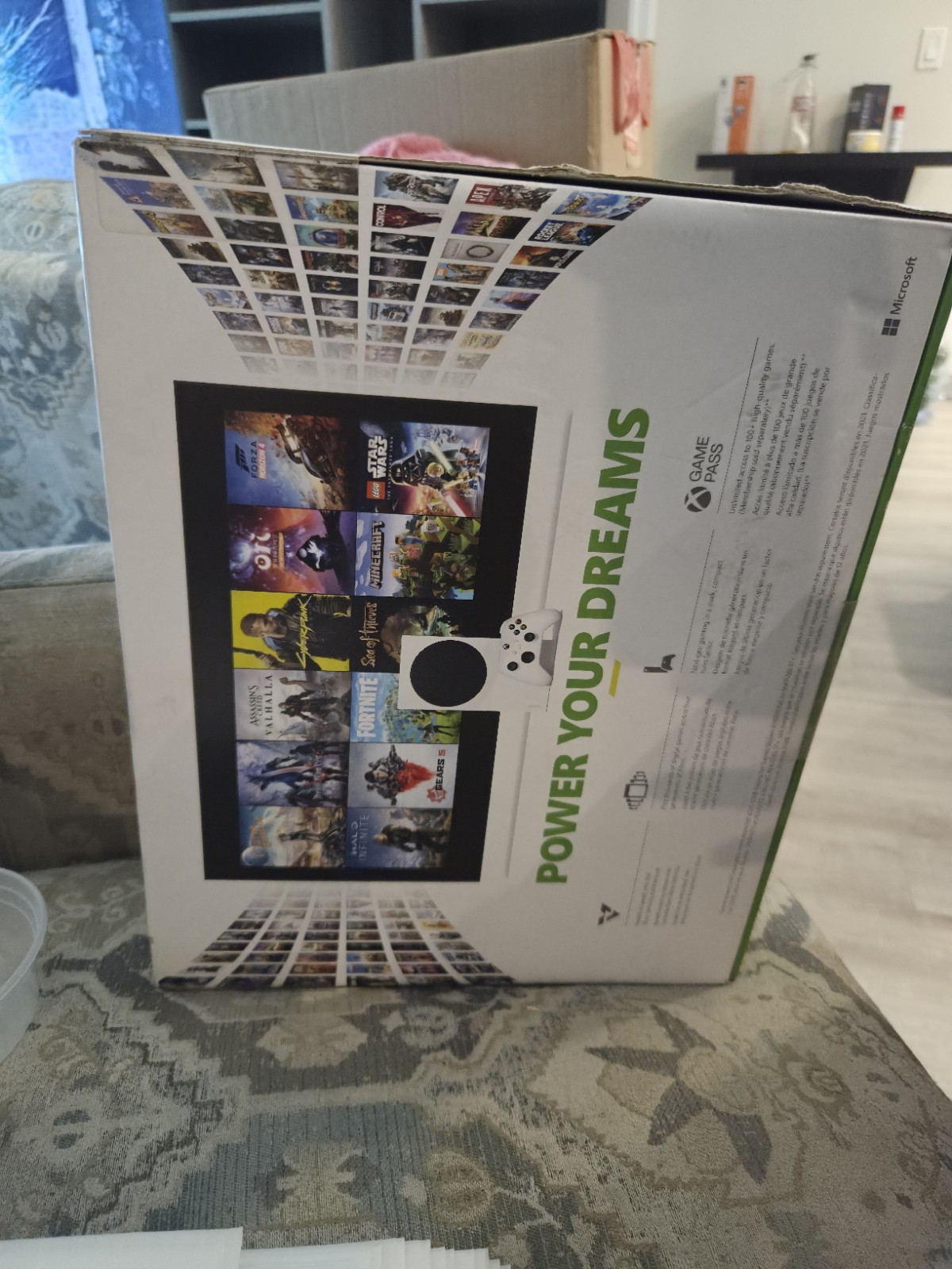 Microsoft Xbox Series S 512GB White Console 1440p Wi-Fi Region Free