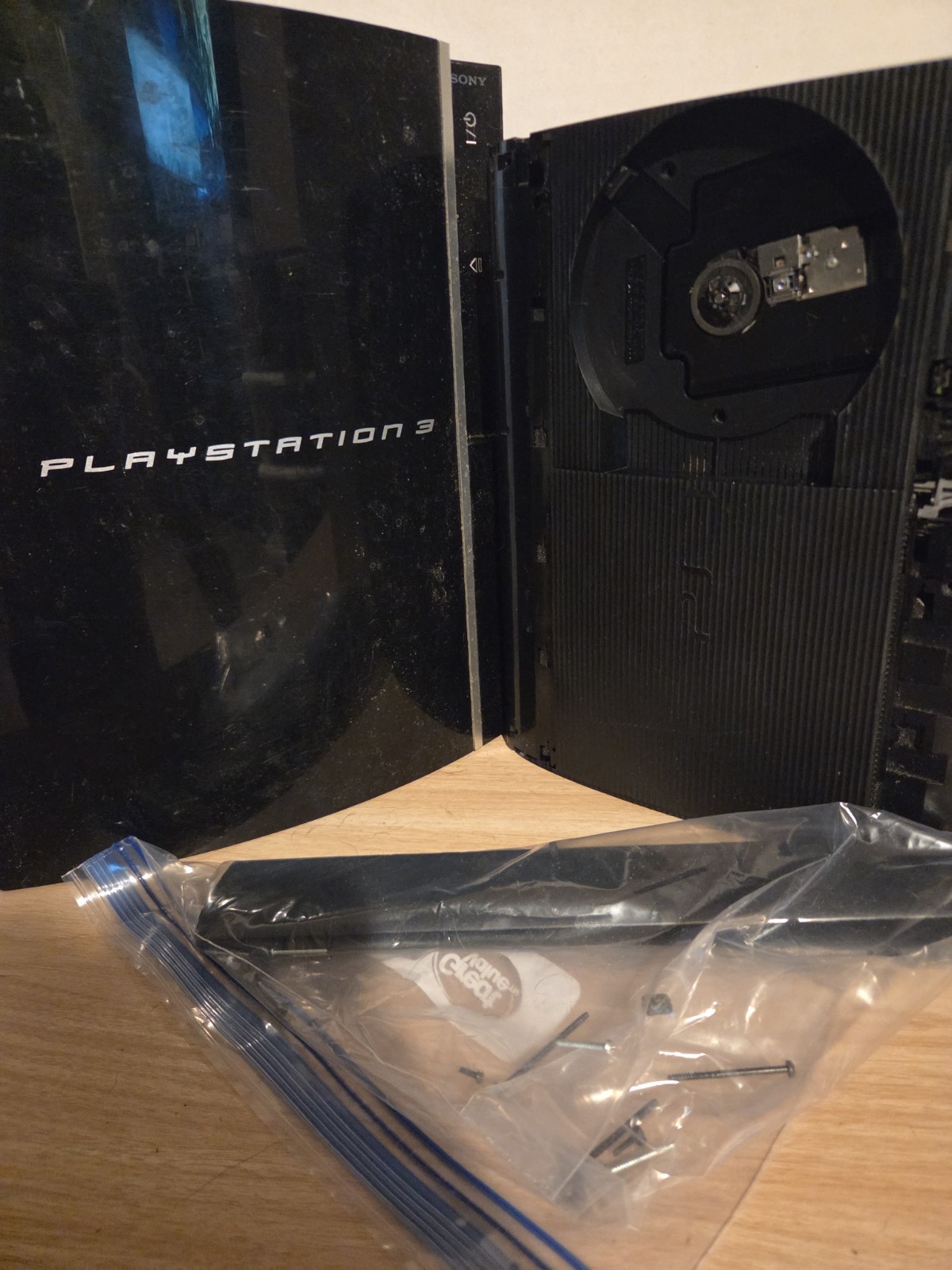 PlayStation 3 Fat Console CECHK01 Cech-4301A for Parts only PS3 As Is/tested