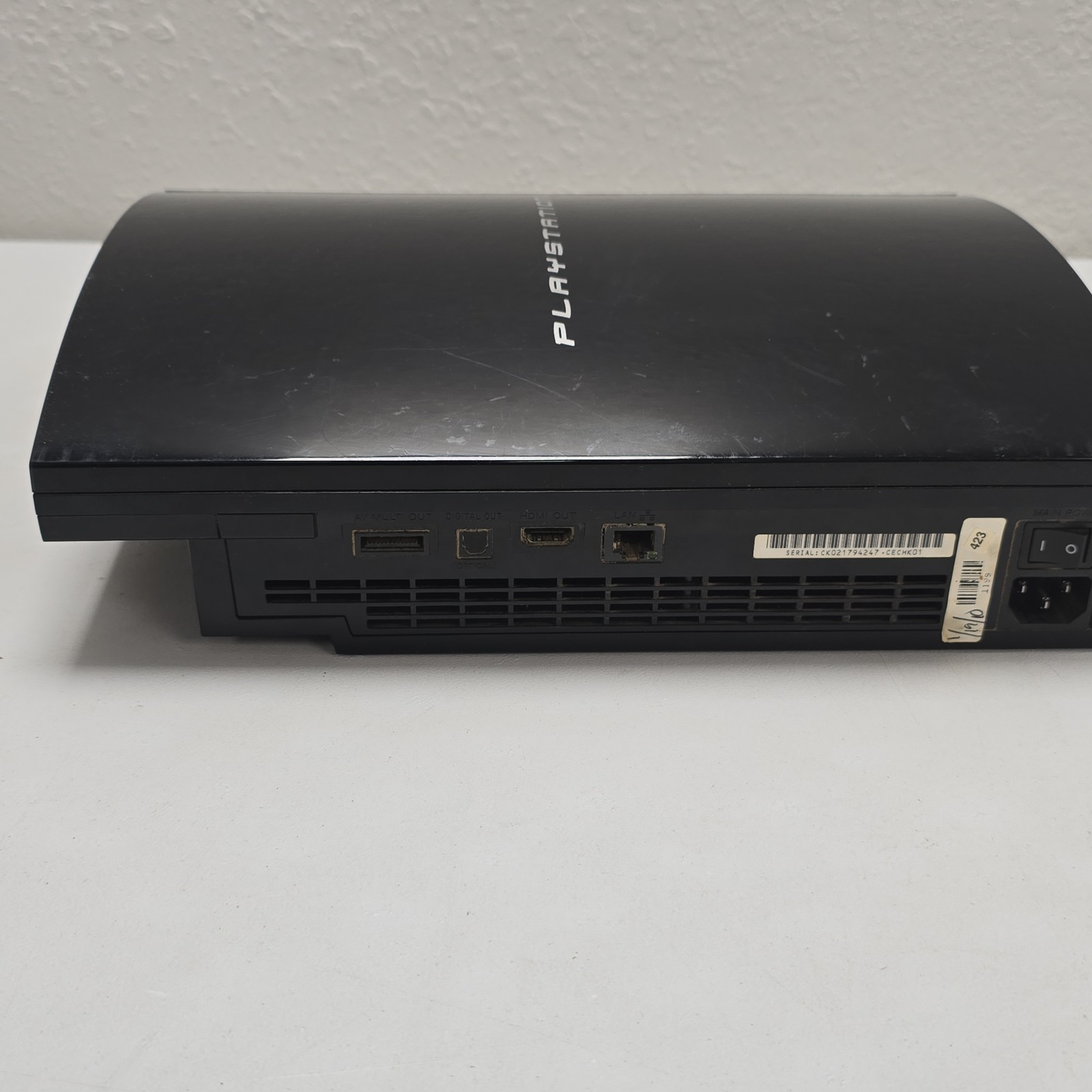 PS3 PlayStation 3 System Console Fat With Controller CECHK01