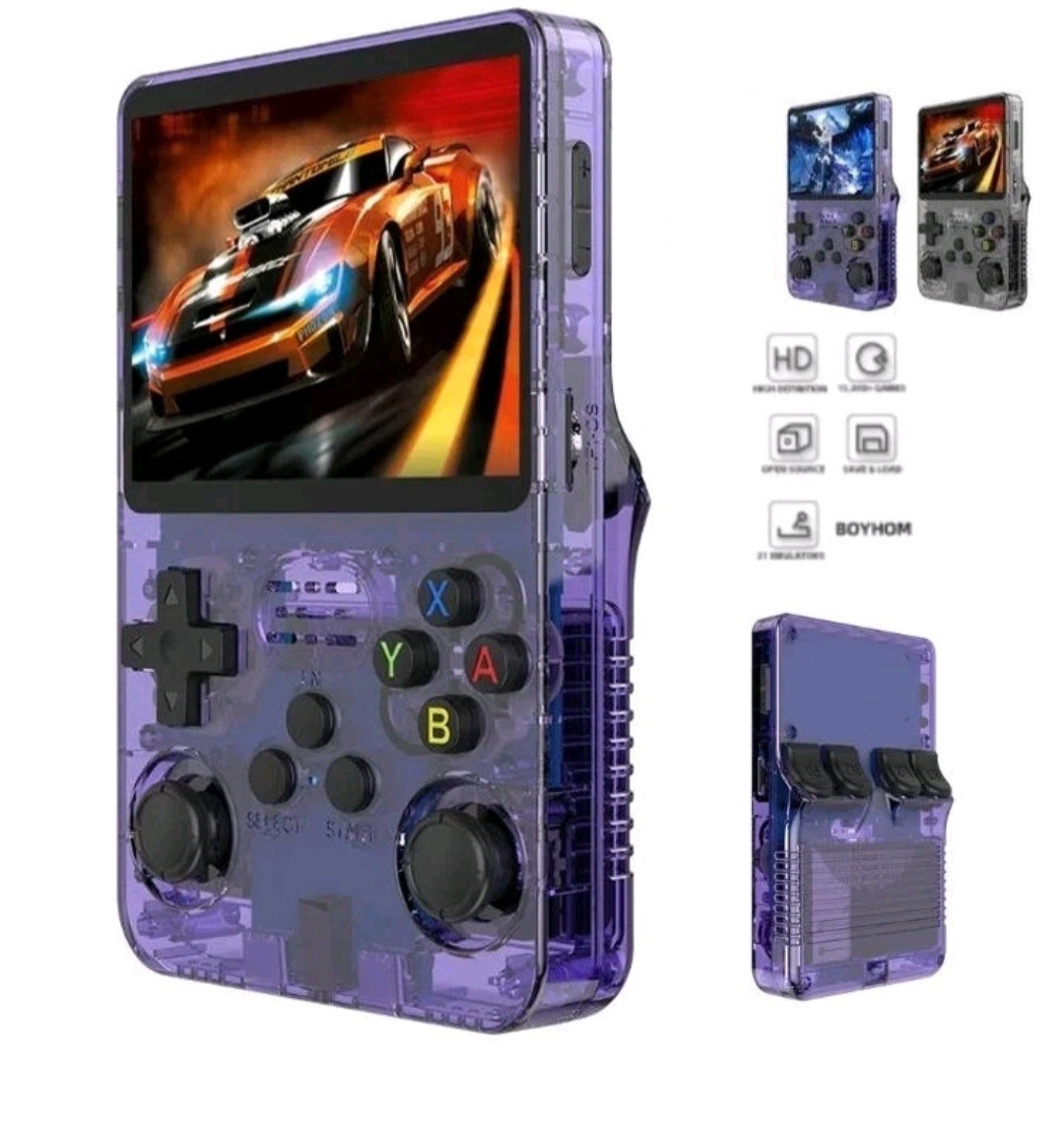 R36S Retro Handheld Video Game Console 20000 Games 3.5 Inch IPS Scree