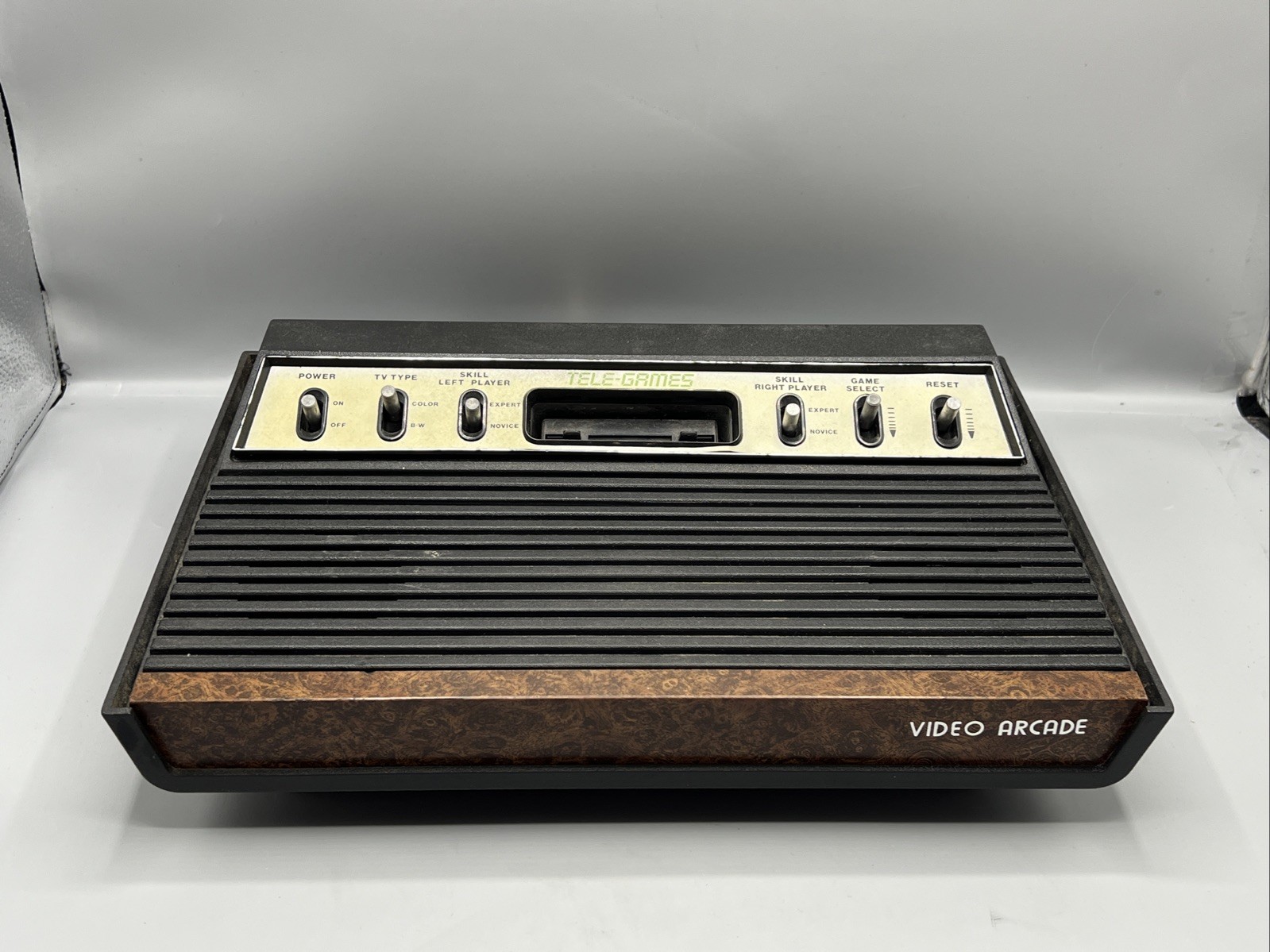 Sears TELE-GAMES Video Arcade Bundle 10 Games Tested OEM Power Cords Lot