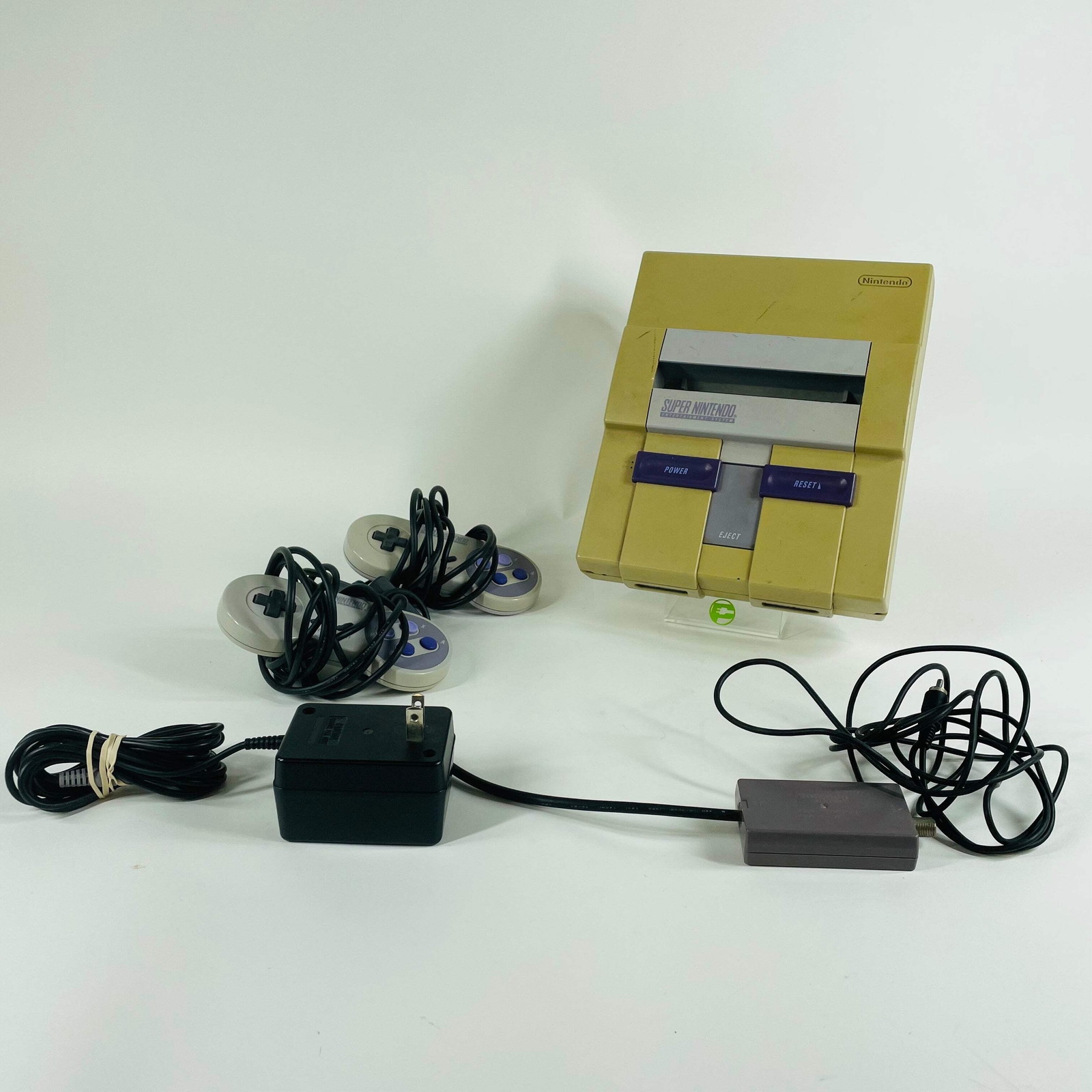 Super Nintendo SNES Video Game Console SNS-001 Gray