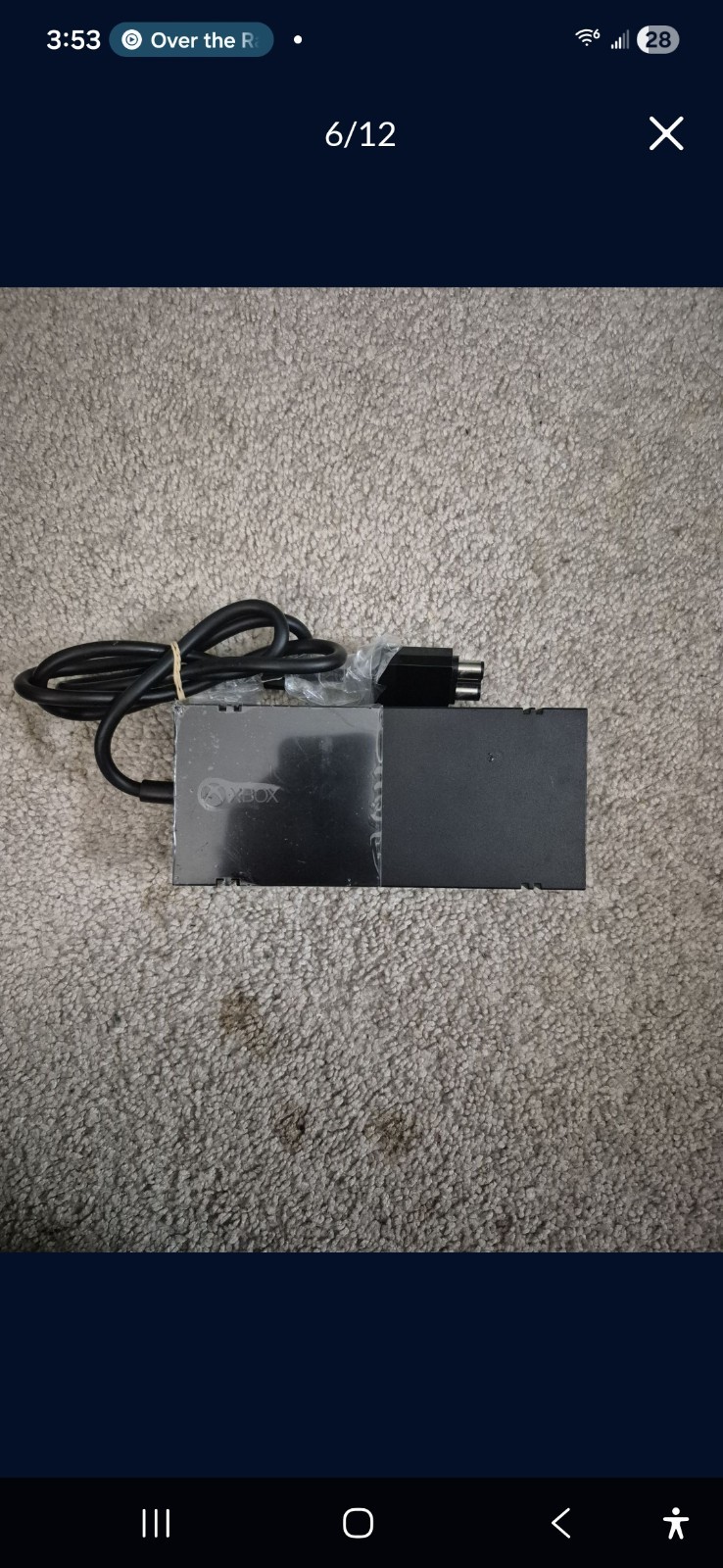 Microsoft Xbox One 1540 Black Console HDMI