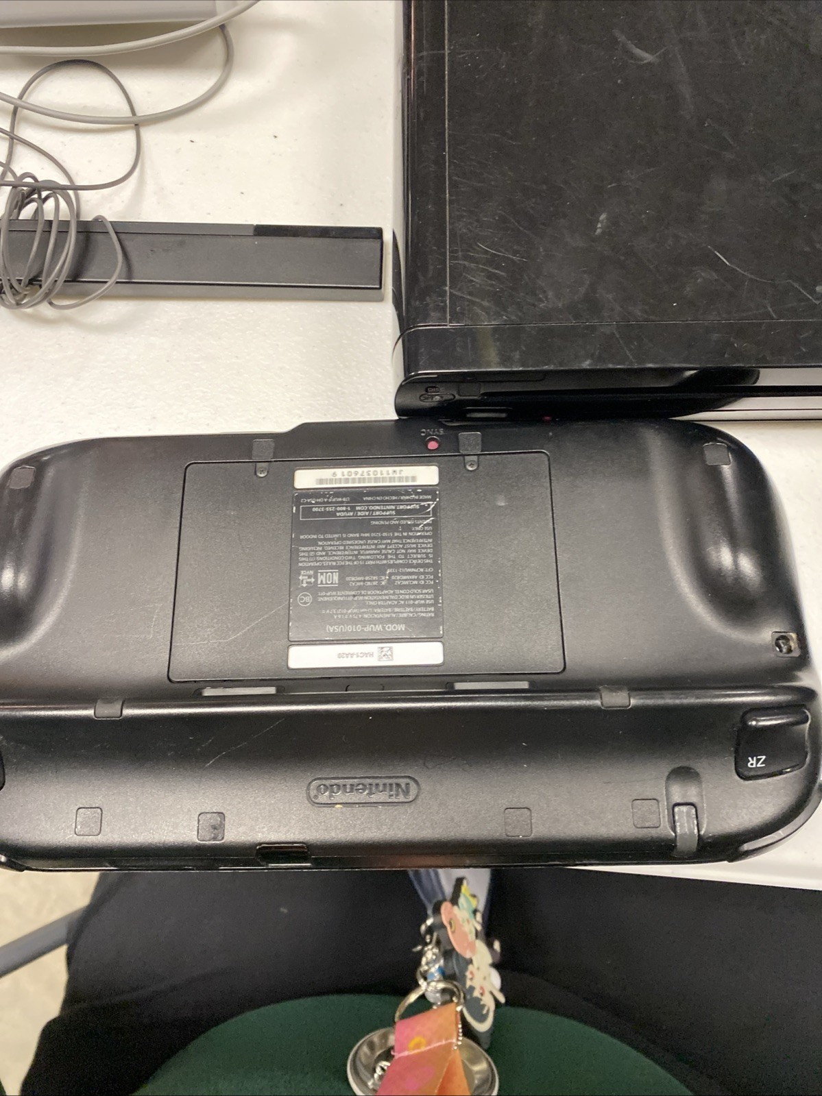 Wii U Console Black All Parts