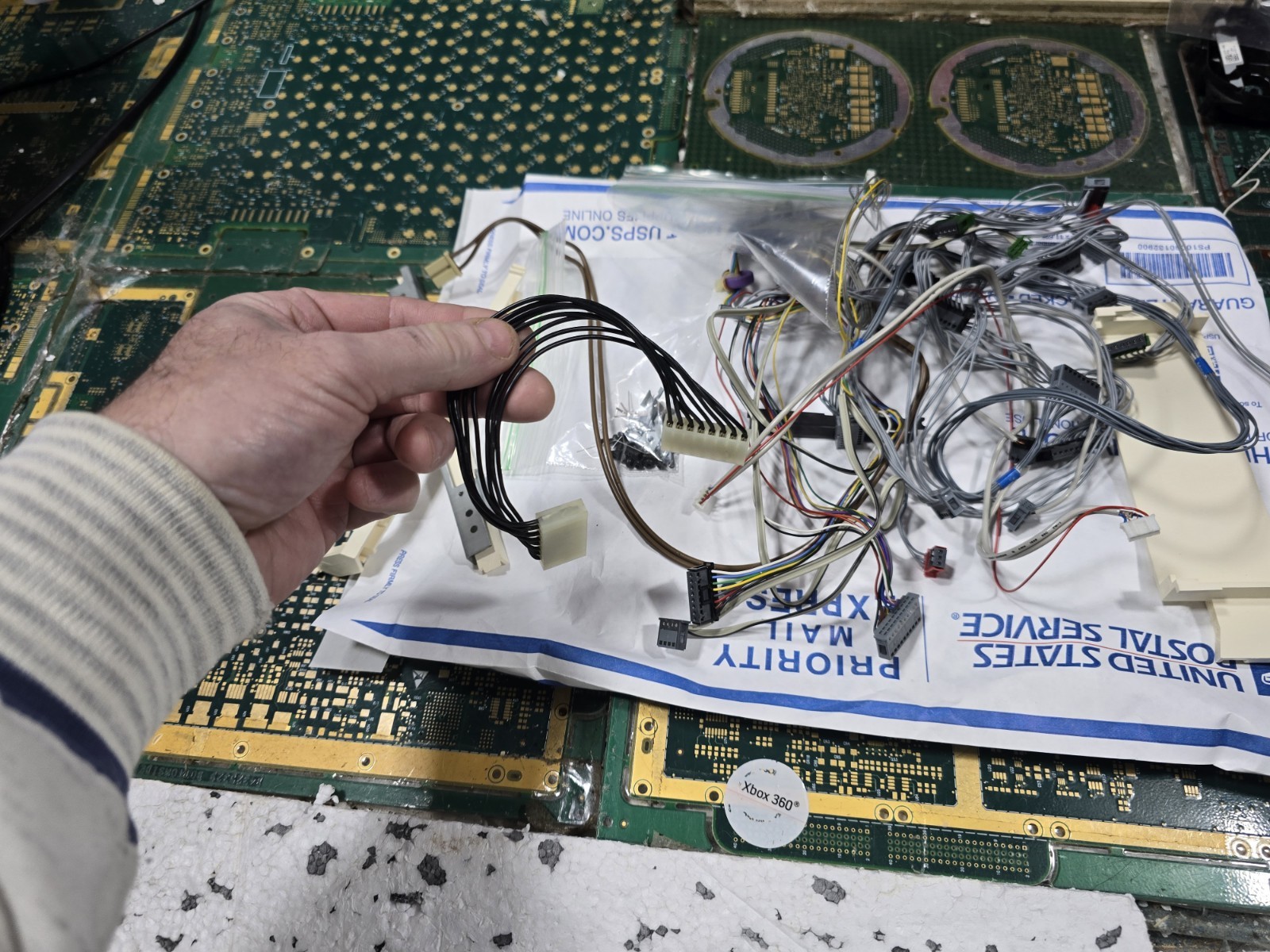Philips CDI 910 EXACT Cable, Cables, Cable w/Screws-Not Tested-Intact-PARTS-READ
