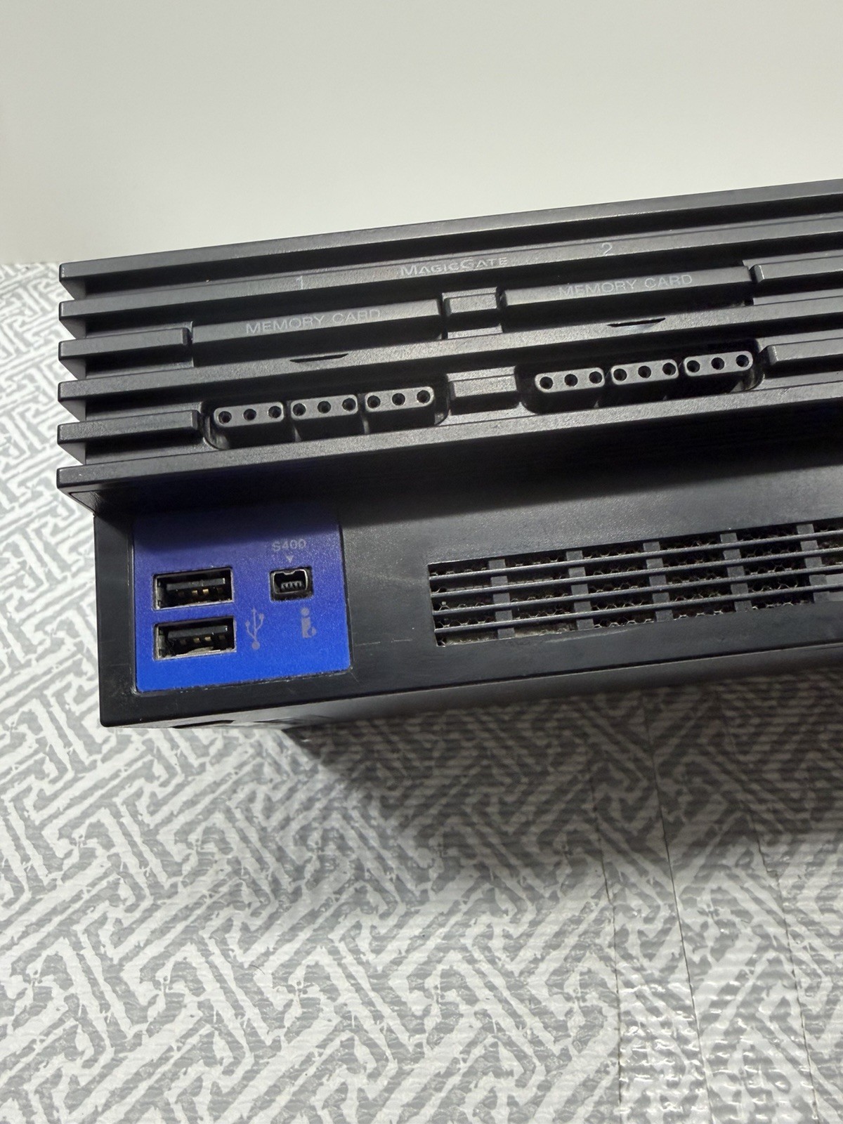 Sony PlayStation 2 Console – Black (SCPH-39001) Tested & Working W/ Game READ!