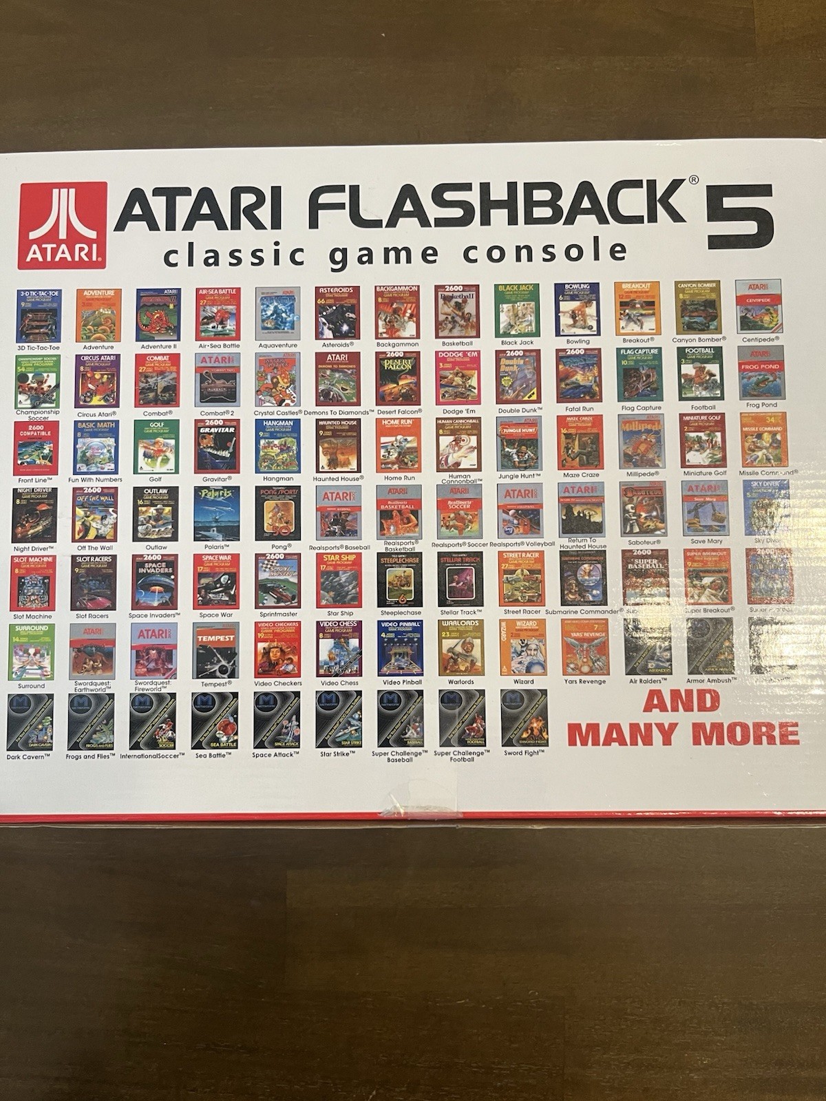 Atari Flashback 5 Classic Game Console Collector’s Edition 92 Built In Games