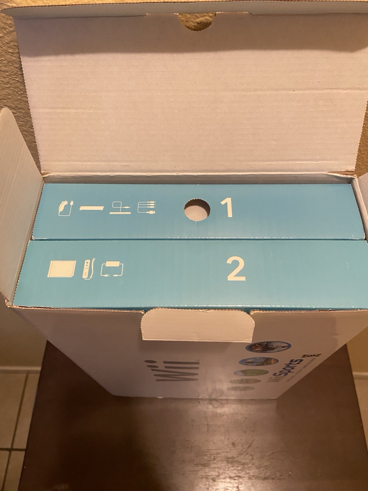 Nintendo Wii (Complete In Box Console, 2006) W/ Wii Sports & Other Games