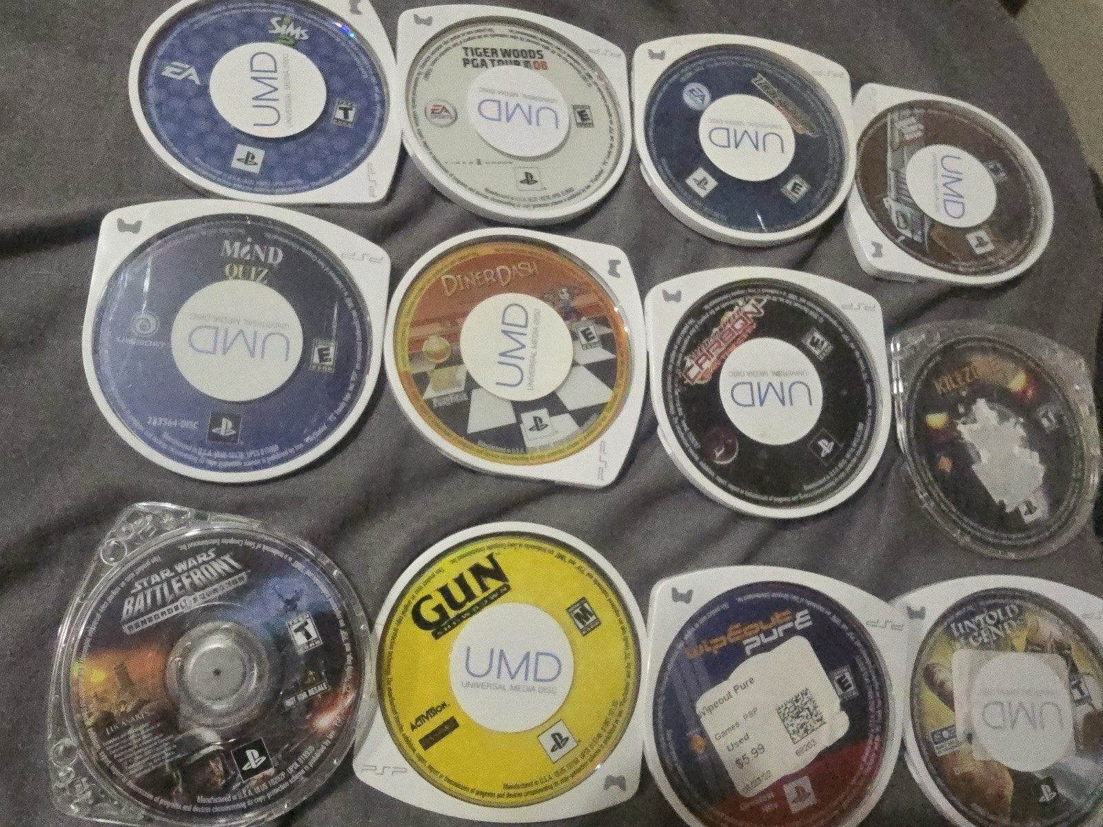 Sony PSP-1000 With Games And Movies