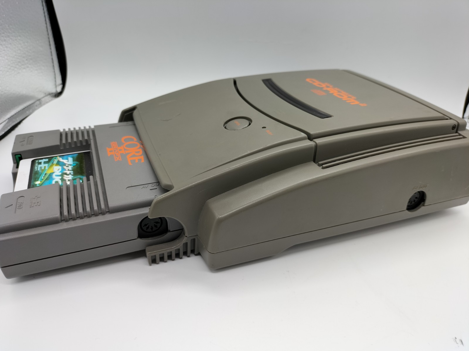 PC Engine SUPER CD ROM2 PI-CD1 + Core Grafx II PI-TG7 SET Tested