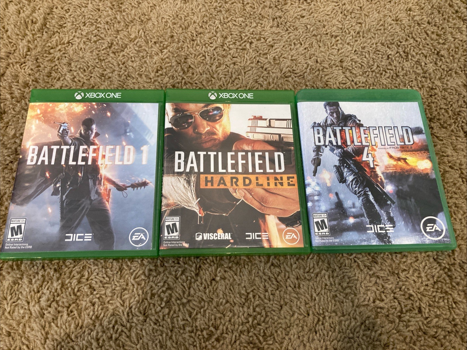 Microsoft Xbox One S Battlefield Console Bundle + Games + Cords – Tested!