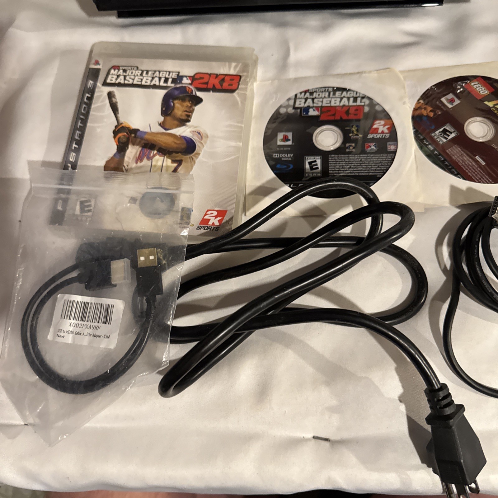 PlayStation 3 PS3 CECHB01 – Tested Backwards Compatible PS1 PS2 PS3 – Bundle