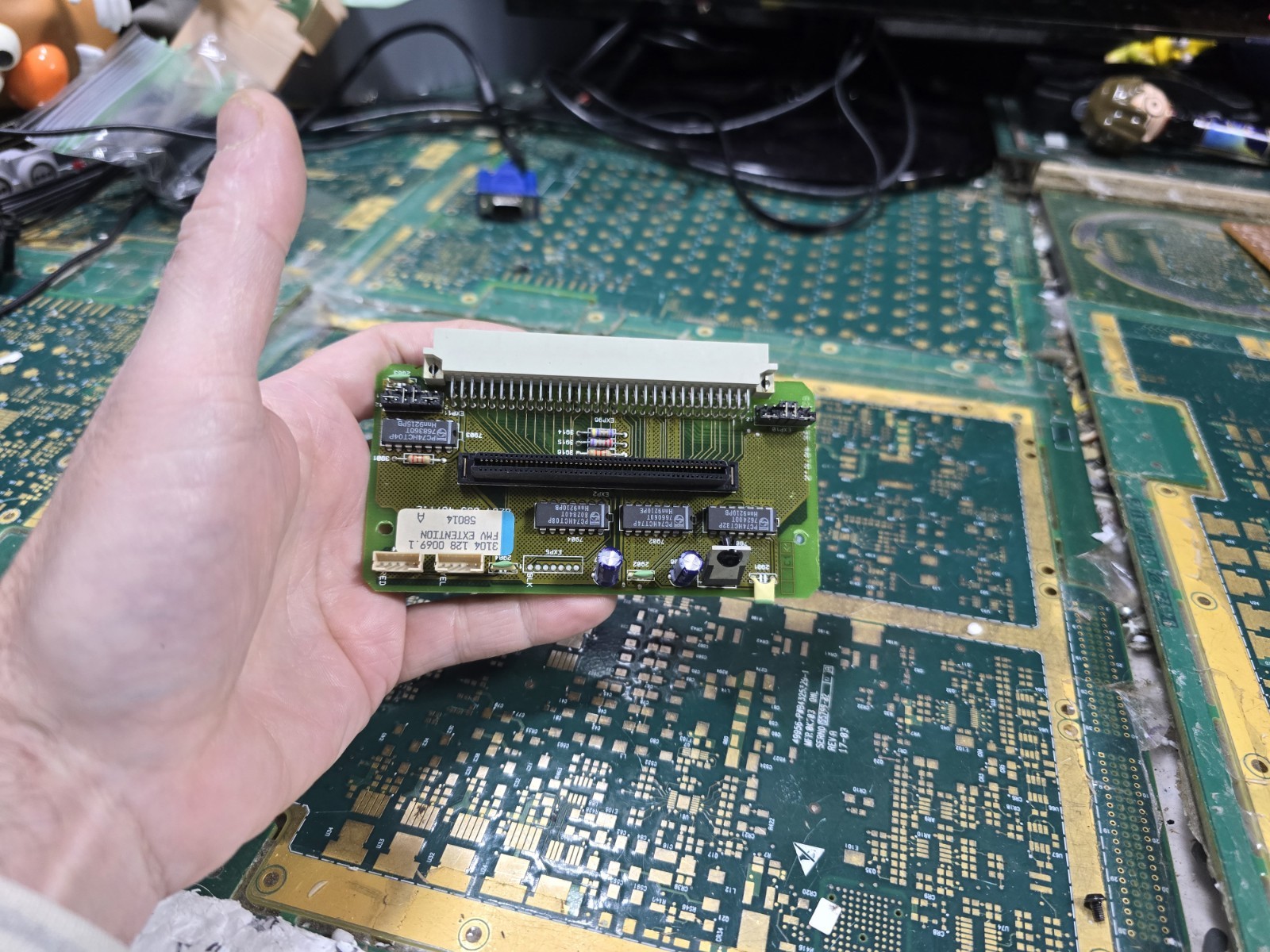 Philips CDI 910 EXACT Expansion Input Board-Not Tested-Intact-PARTS-READ ALL