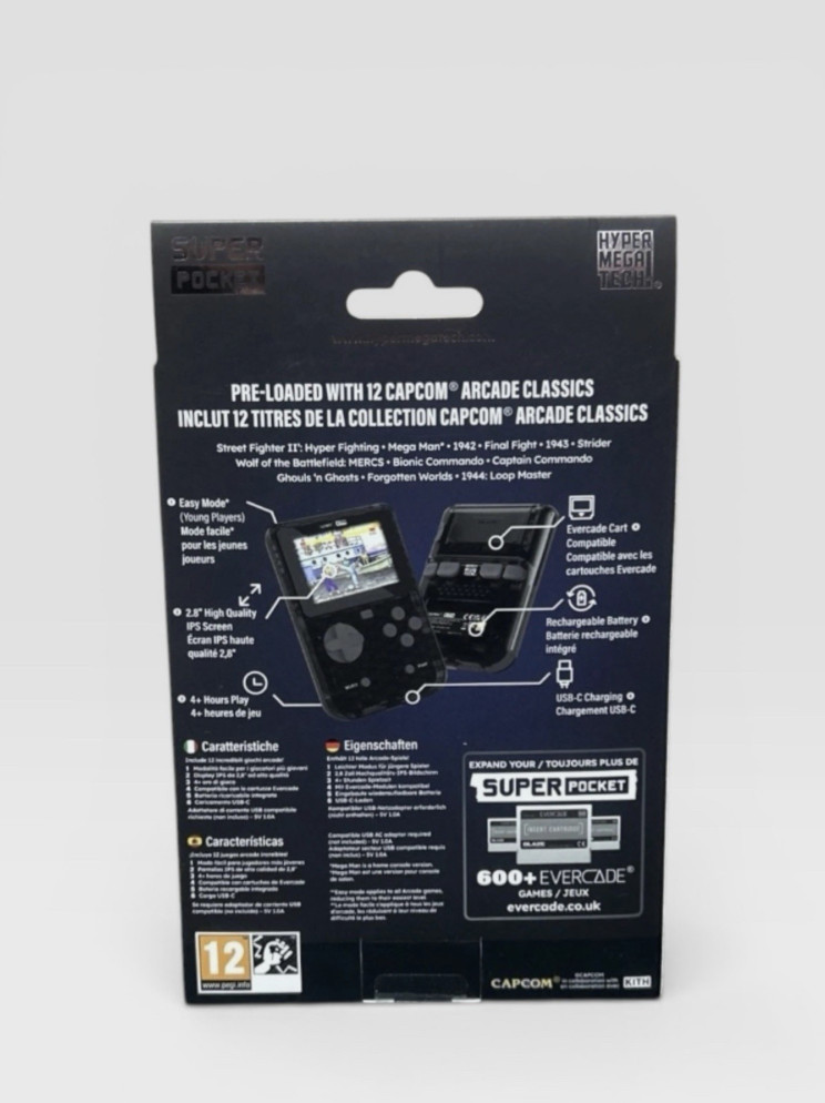 Capcom Kith Super Pocket Handheld Consoles New Unsealed Evercade IN HAND