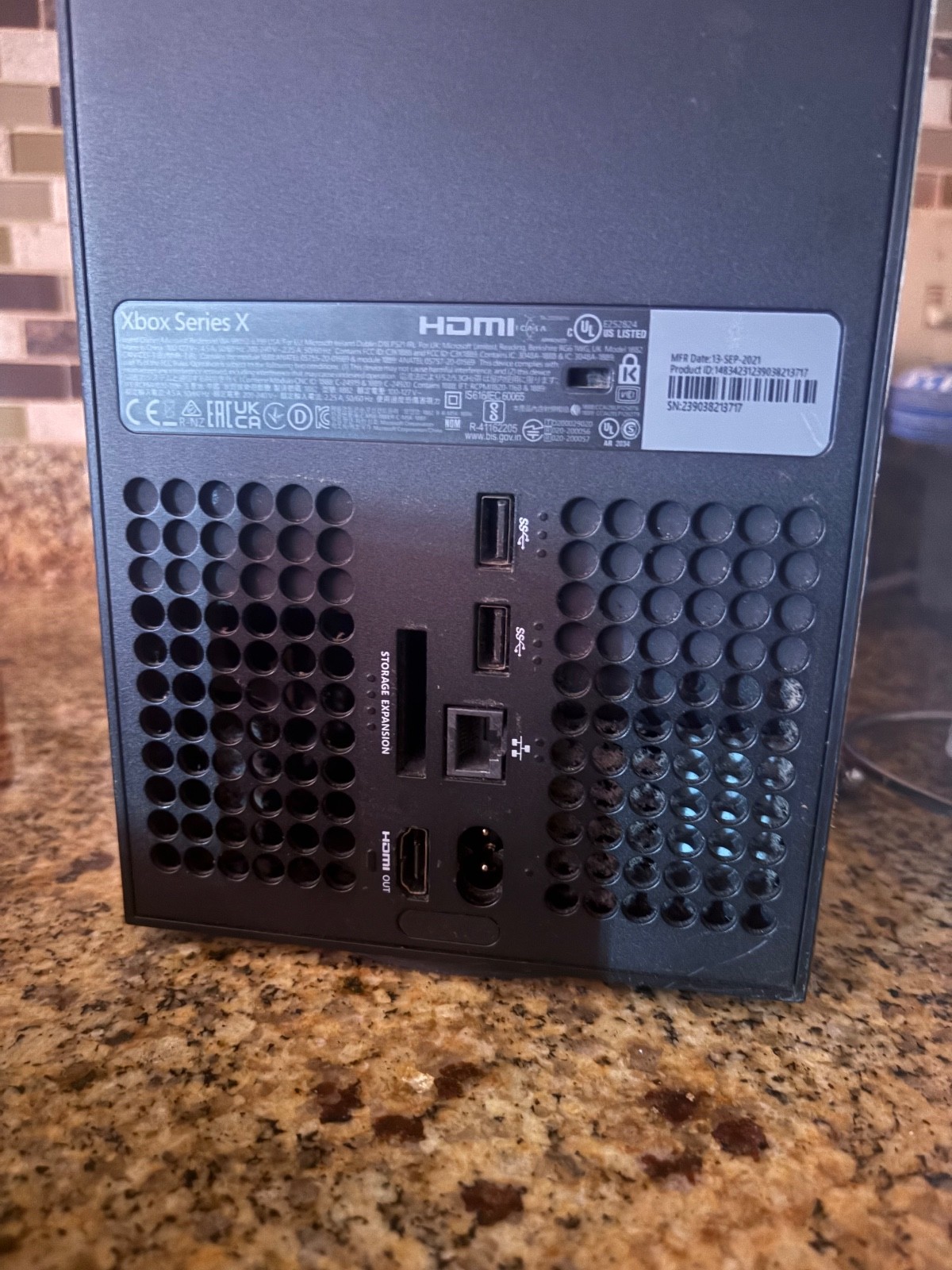 Microsoft Xbox Series X 1TB Console – Black