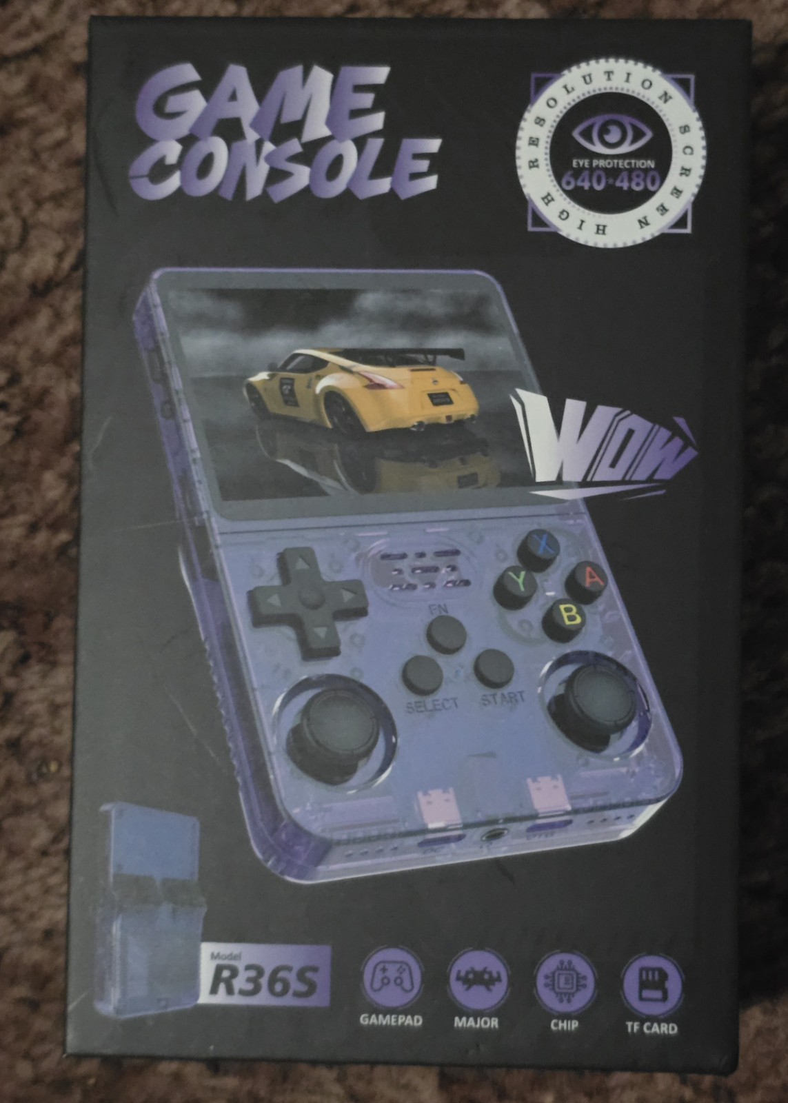 R36S gaming console Brand New And Won’t Power On
