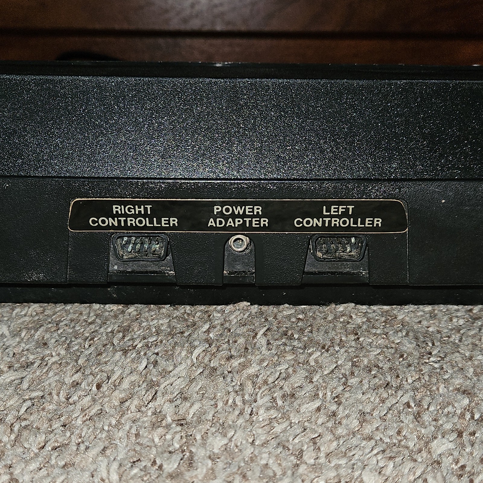 Atari CX-2600 Console Black Brown, Game Difficulty, Select & Reset Switch, 2600