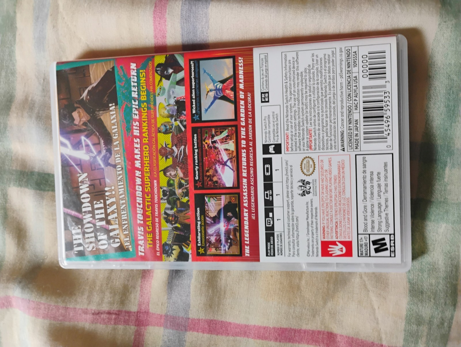 Nintendo Switch Lite With No More Heroes 3