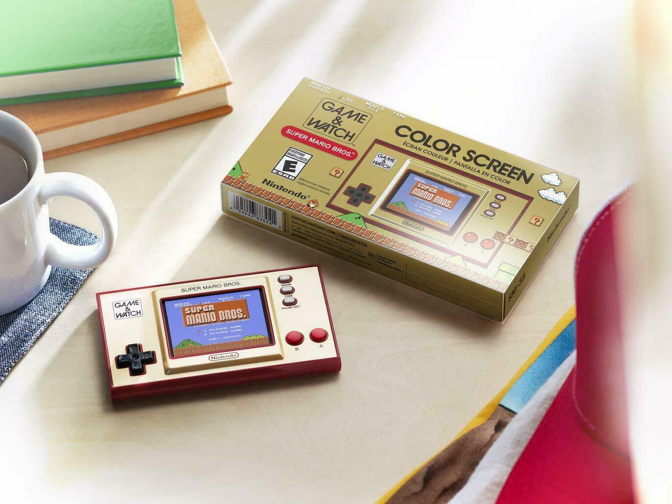 Nintendo Game & Watch Super Mario Bros 35th Anniversary New Unopened Sealed