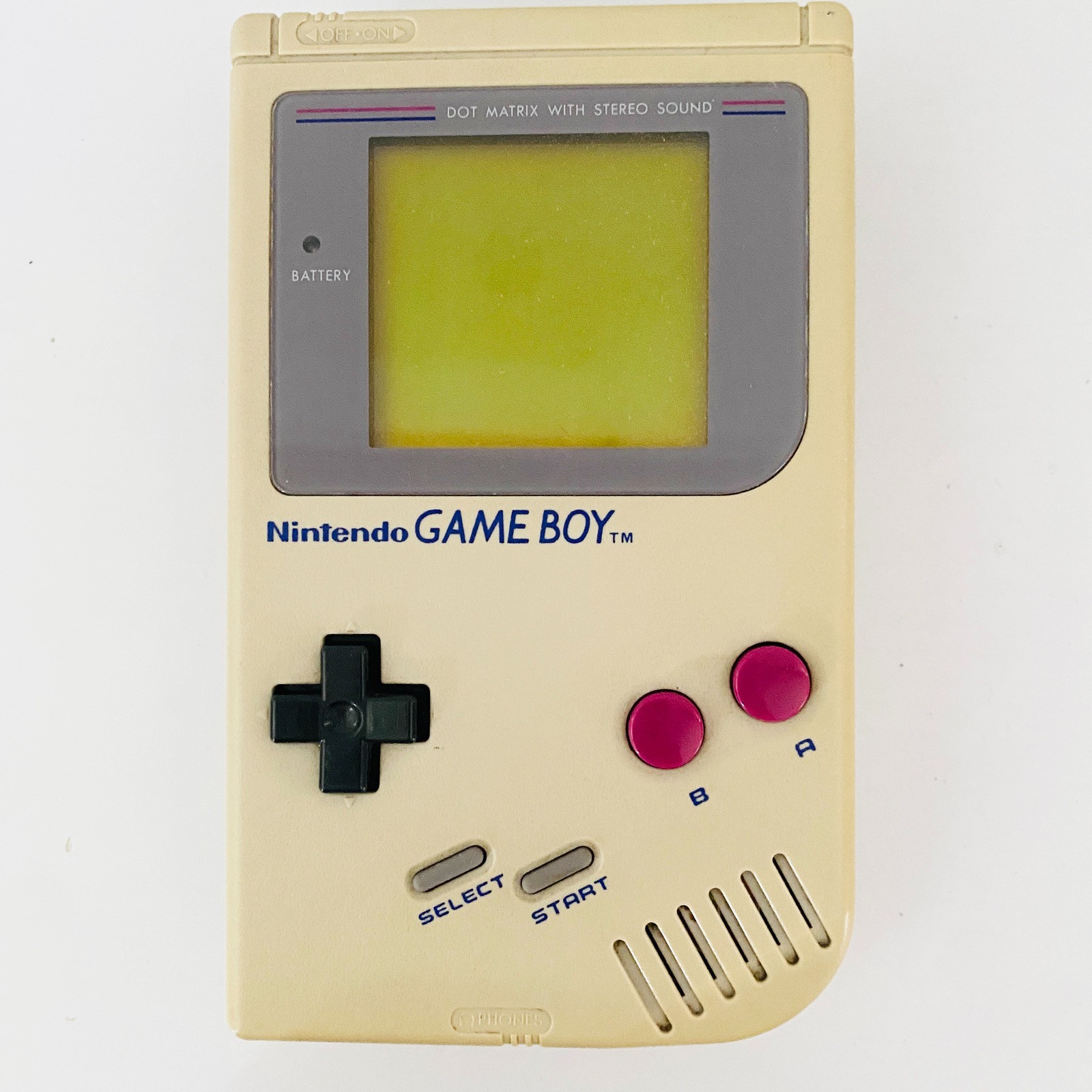 Nintendo GAME BOY Handheld Console DMG-01 Boxed Gray Tested Working Original GB