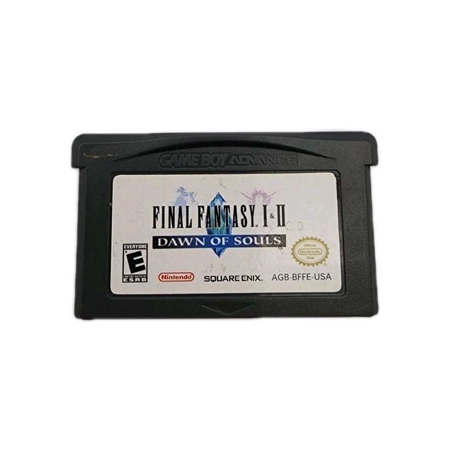 Nintendo GameBoy Advance Final Fantasy I&II Dawn Of Souls Square Enix AGB-BFFE