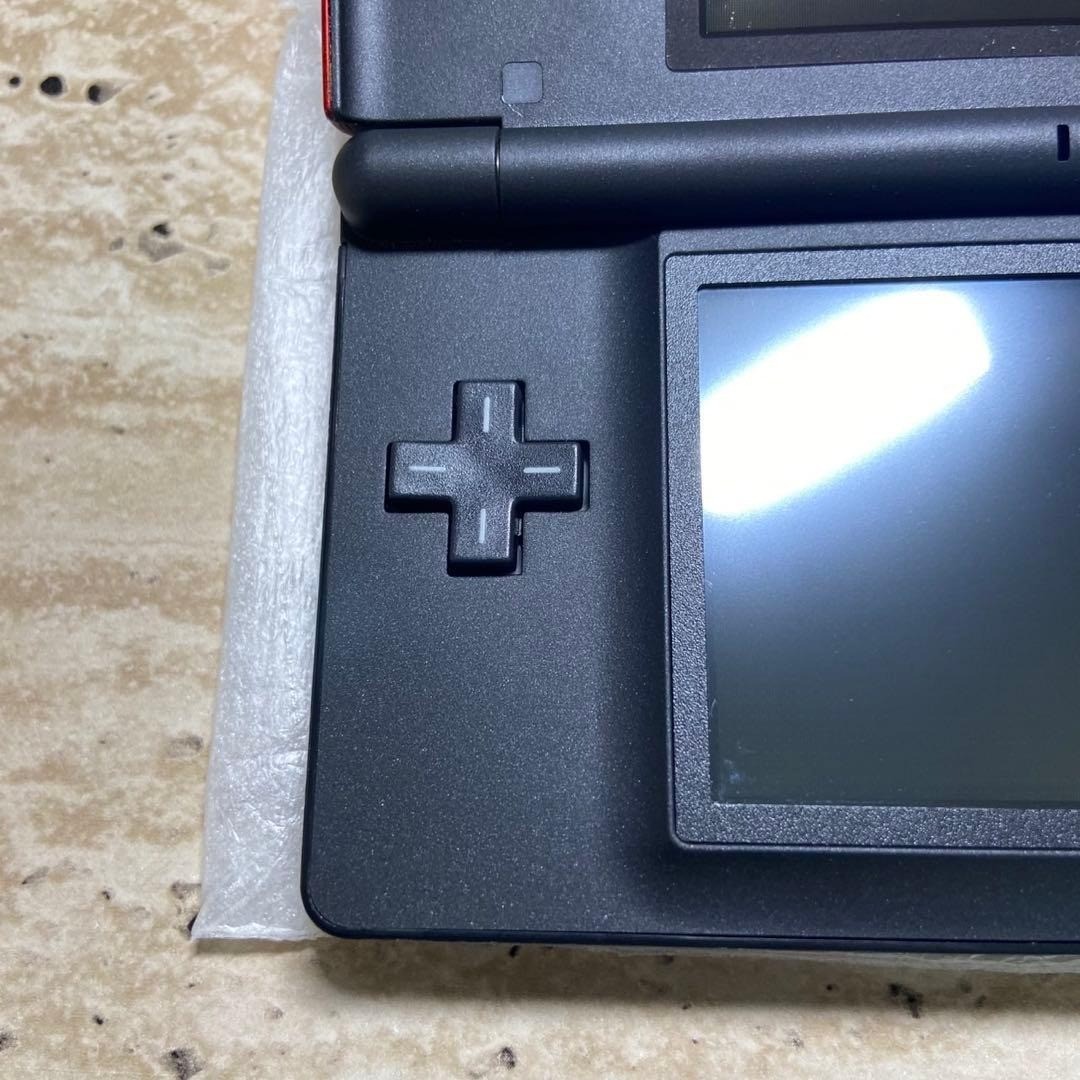 Nintendo DS Lite Crimson Black Complete in Box Near Mint CIB 7233