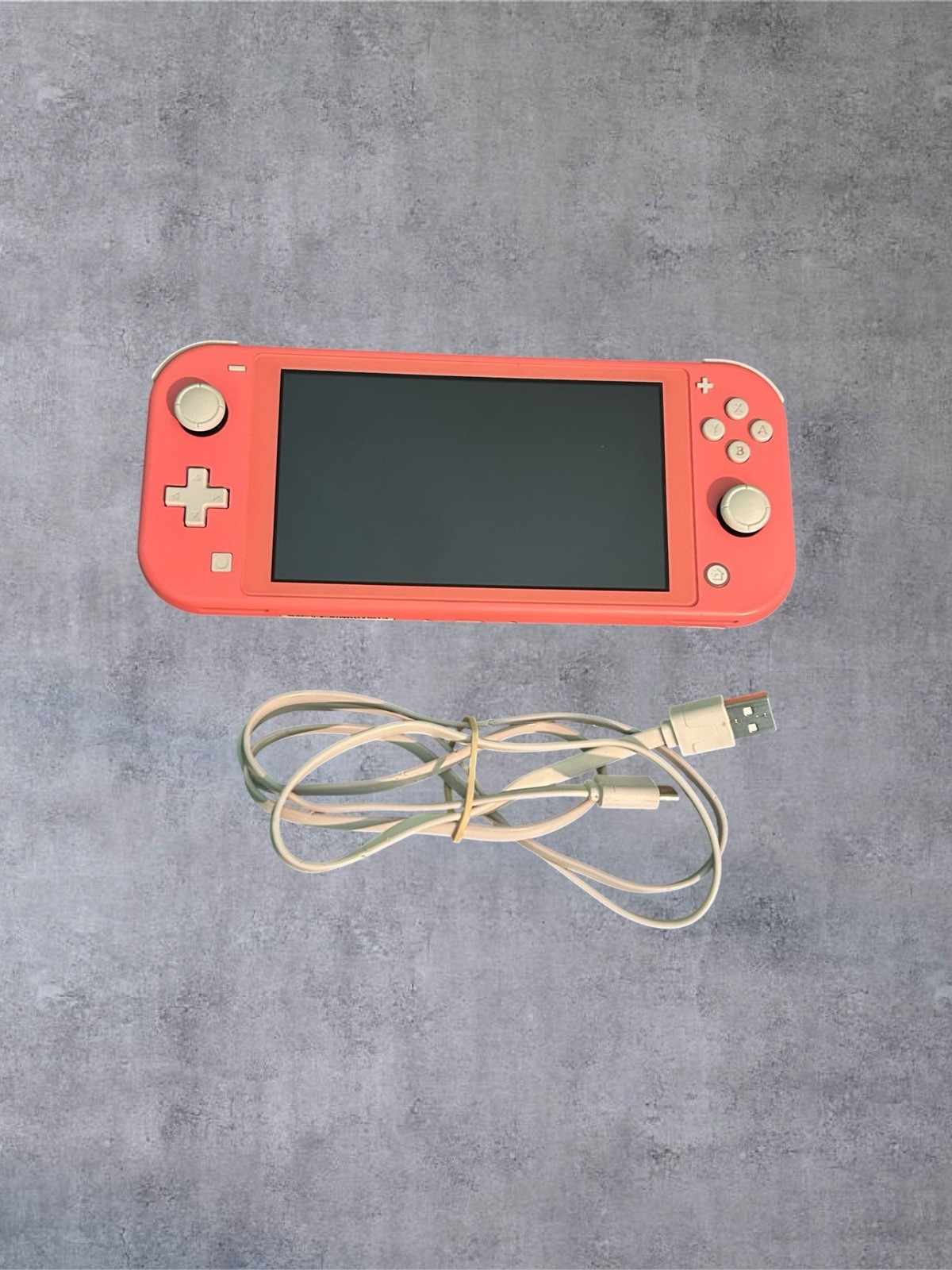 Nintendo Switch Lite HDH-001 Coral Handheld Console 32GB Tested Working