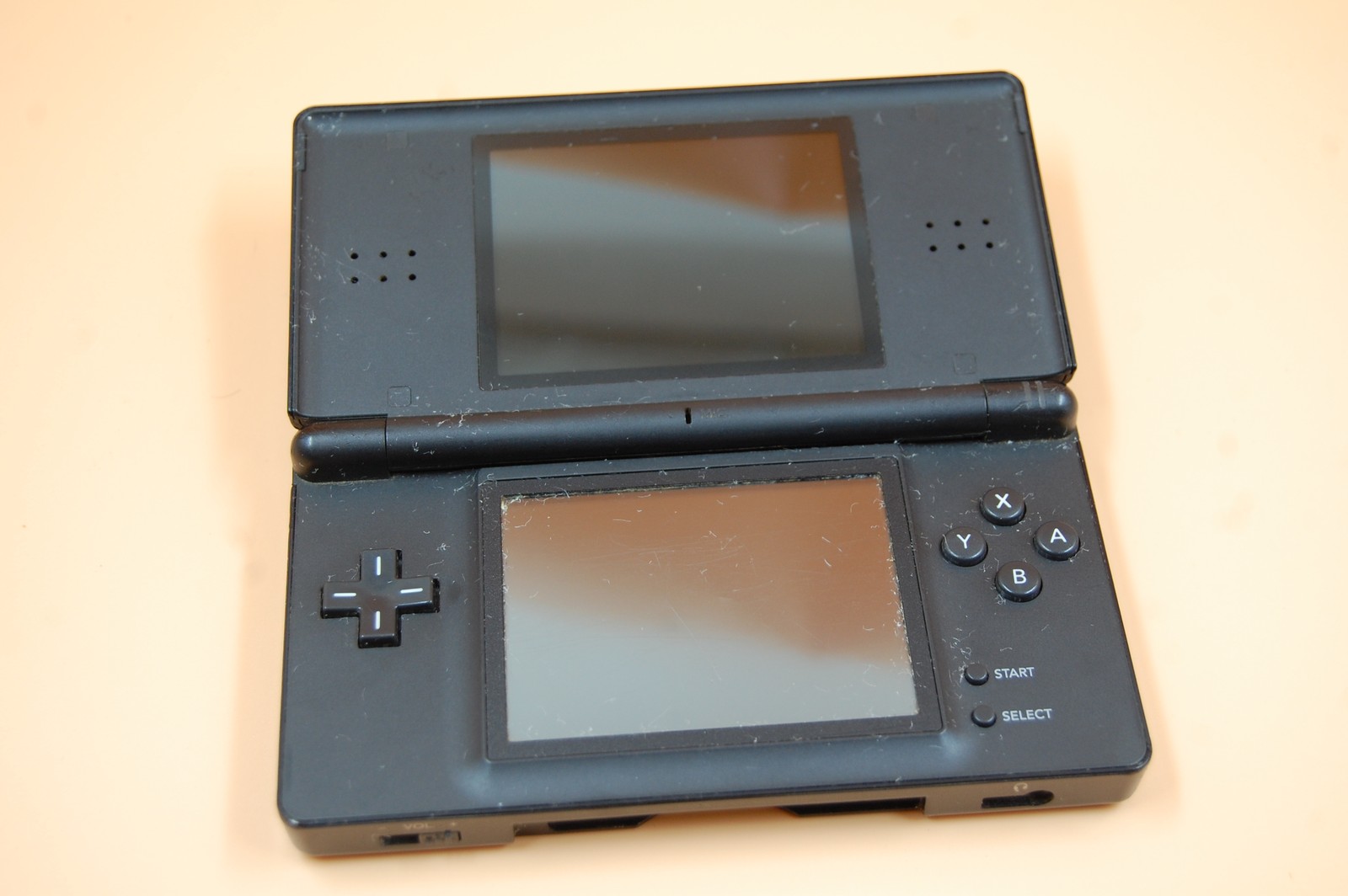 Nintendo DS Lite Black Handheld Console System – As Is, Not Reading Cartridge