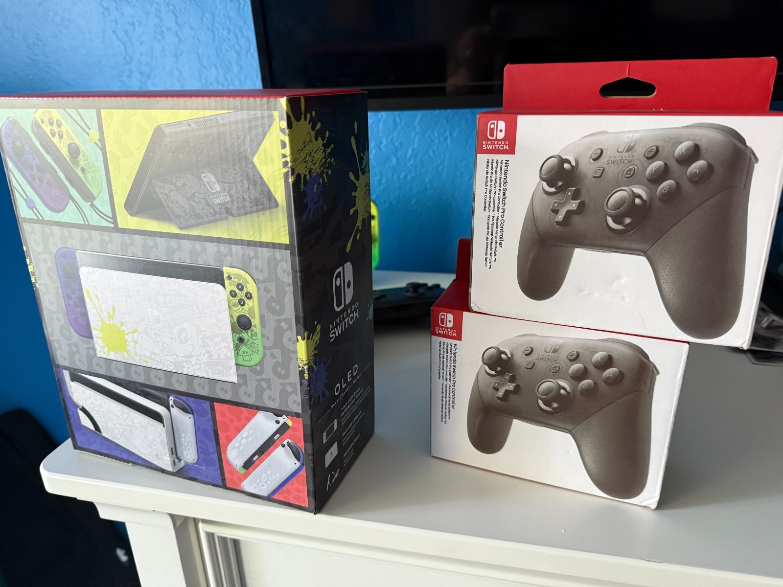 Nintendo Switch Console OLED SPLATOON 3 Limited Edition Console US