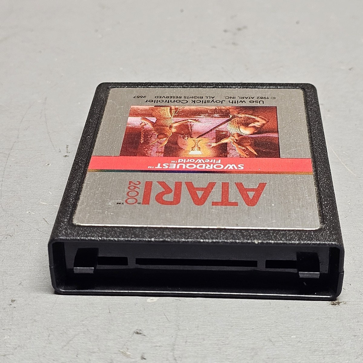 Atari 2600 SwordQuest: FireWorld (1982) Game Cartridge Only