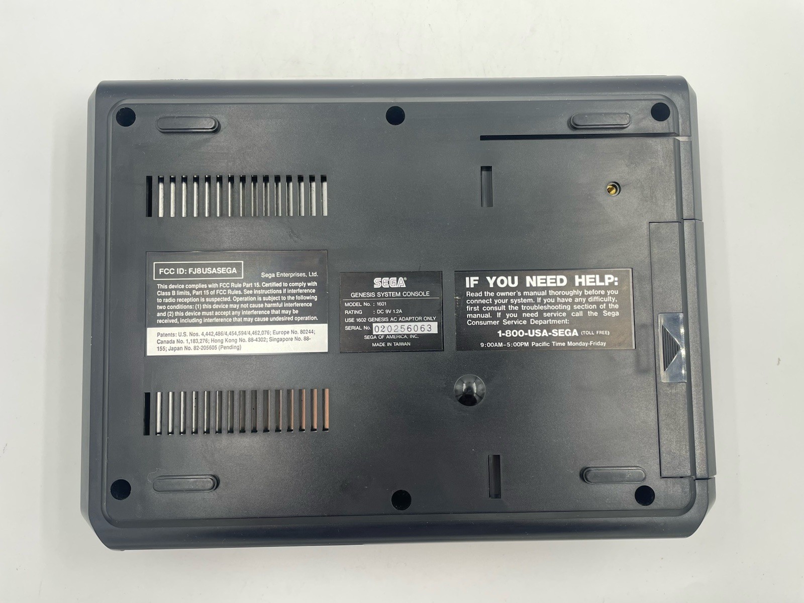 Sega Genesis Model 1 Console ‘The Core System’ No. 1601