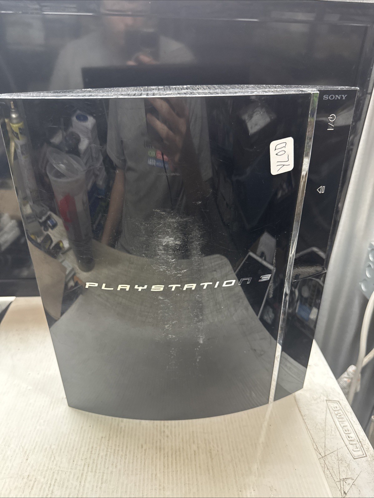Sony PlayStation 3 Fat 60GB Black Console Only CECHA01 For Parts & Repair