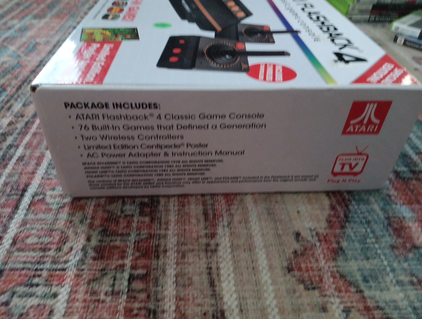 Atari Flashback 4 Classic Game Console Special Edition – 76 Built-In Games