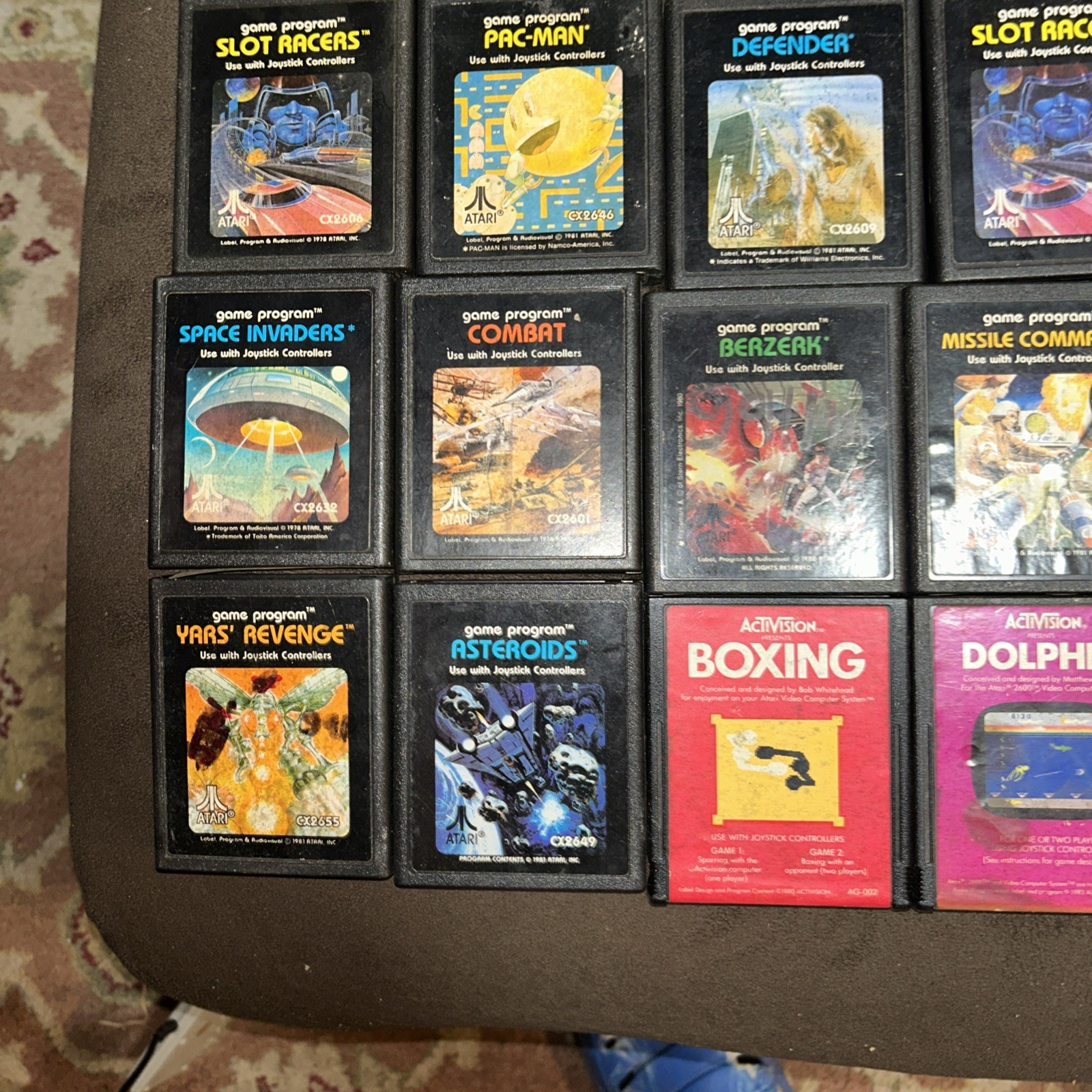 ATARI 2600 Complete Boxed System w/ Original Packaging + 28 Picture Label Games!