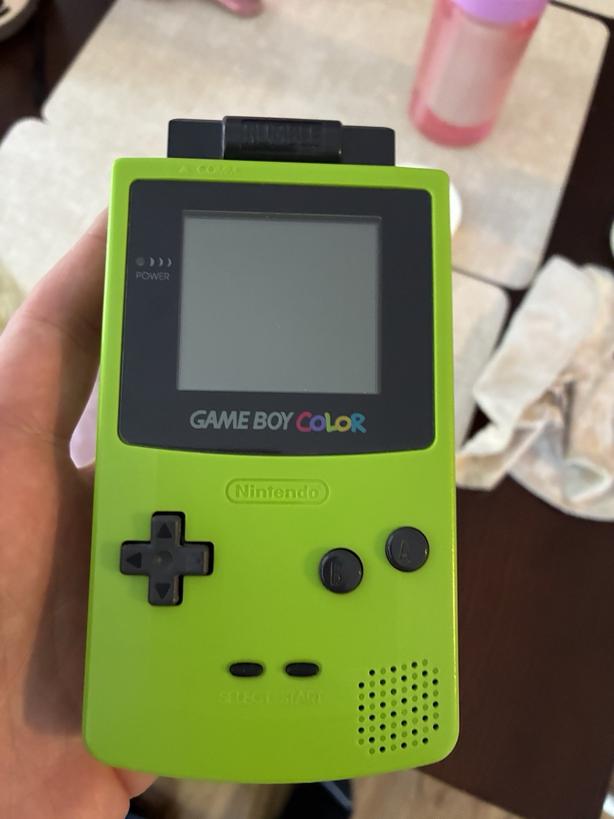 Nintendo Game Boy Color CGB-001 Kiwi Lime Green Handheld Console – 1 Owner