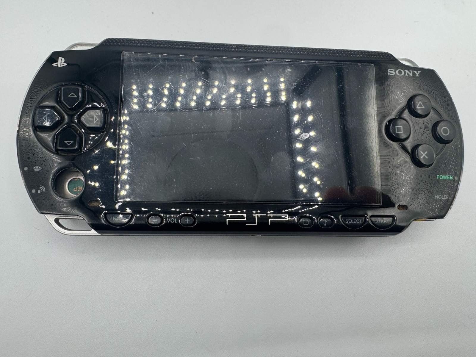 Sony PSP 1001 PlayStation Portable Handheld Console System Black For Parts