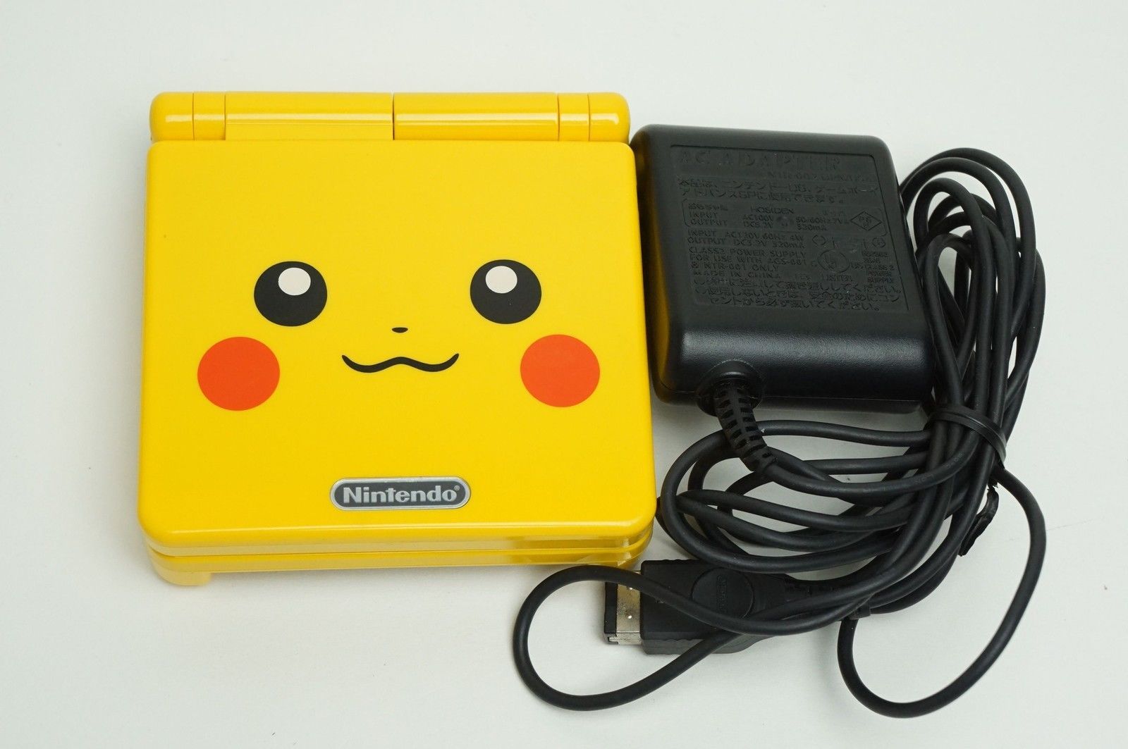 Nintendo Game Boy Advance GBA SP Pikachu Yellow System AGS 101 Brighter NEW