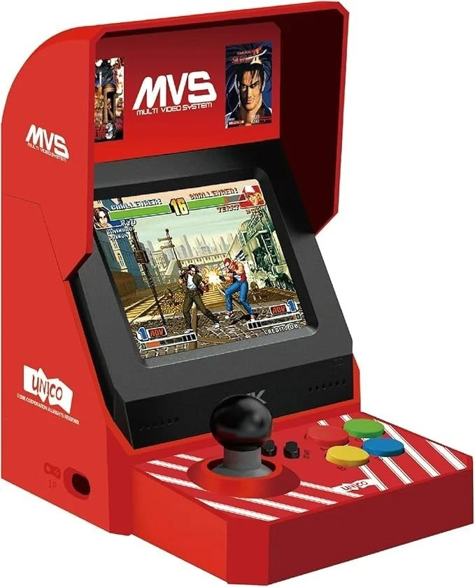 🔥USA🔥UNICO MVS Mini Arcade SNK Neo Geo Retro Arcade Gaming Machine 45 Games