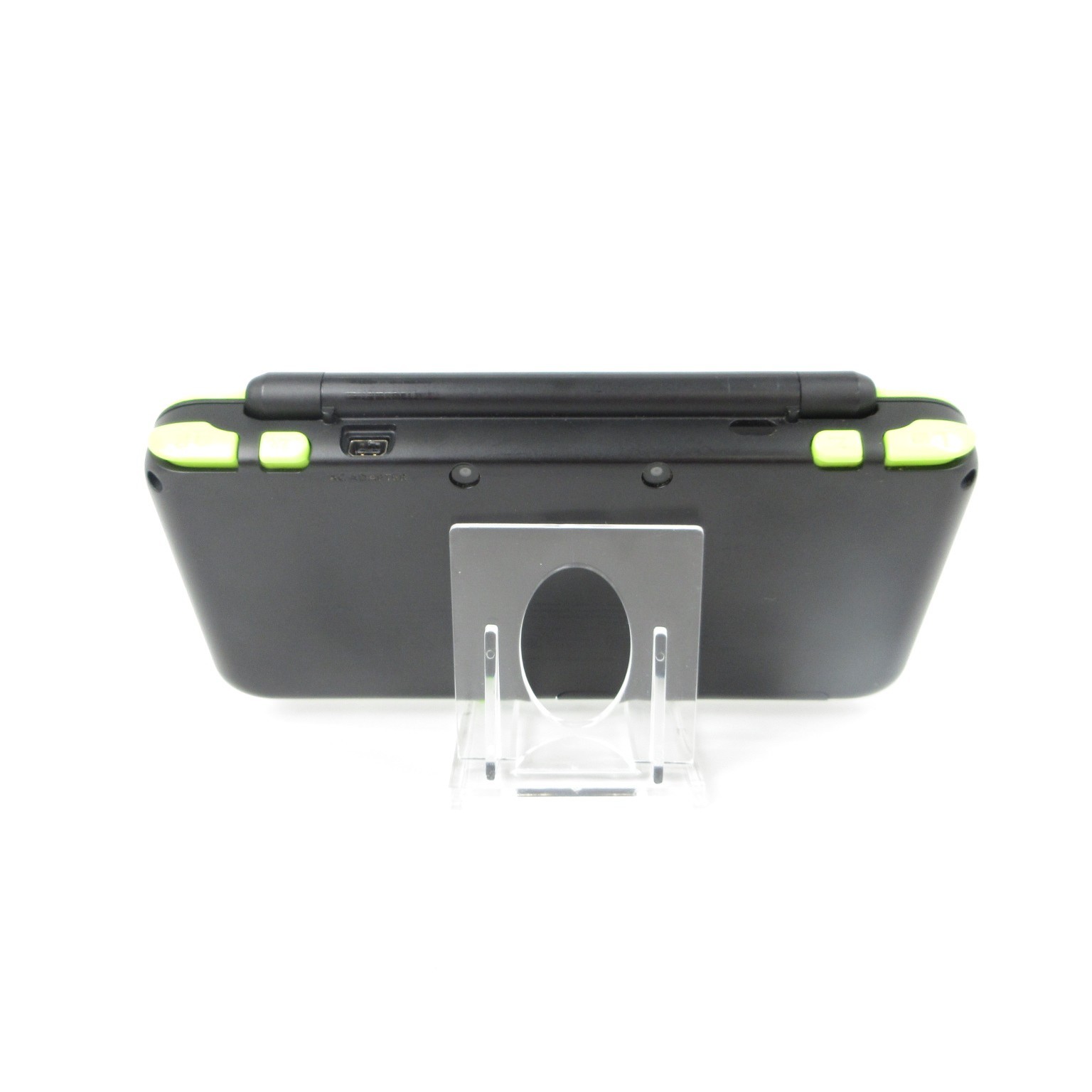 【Very Good】Nintendo New 2DS LL XL Black x Lime Console ONLY Japanese Ver. #Arr04