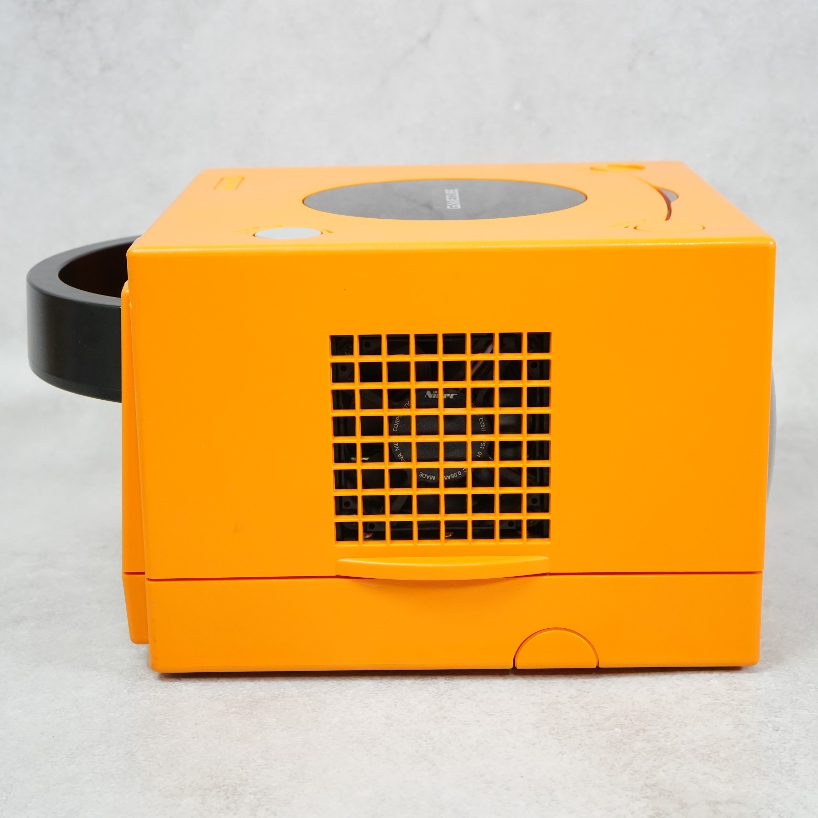 Nintendo GameCube Spice Orange Console NTSC U-C/J Region Switch Mod From JAPAN