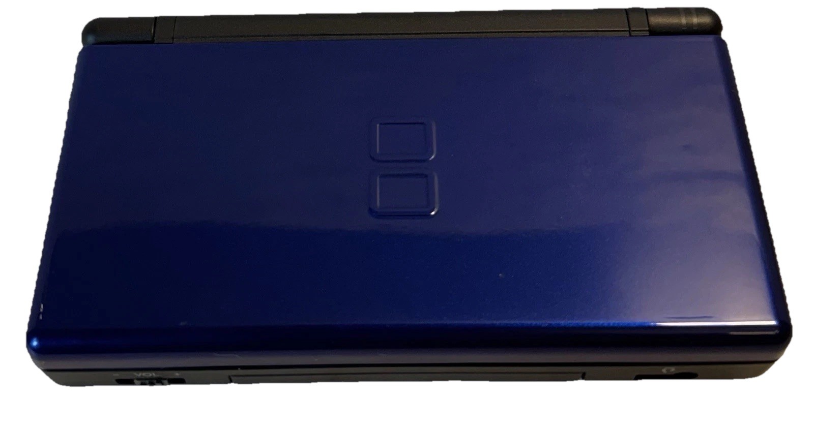 Nintendo DS Lite System Cobalt Blue Black Complete In Box CIB W Case Tested Read