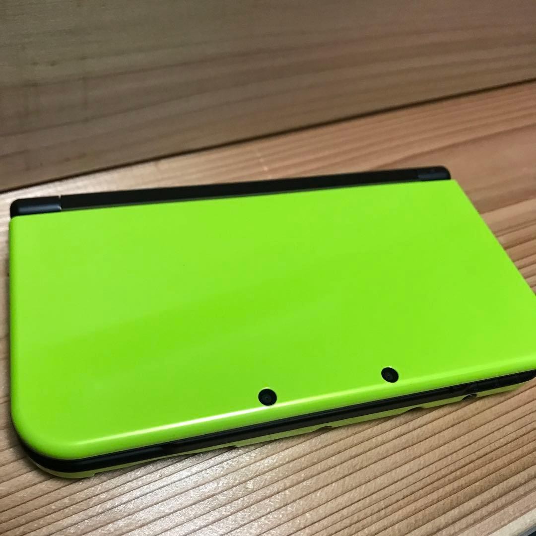 Nintendo New 3DS XL Lime Green Black Console Japan Region Locked Tested JPN