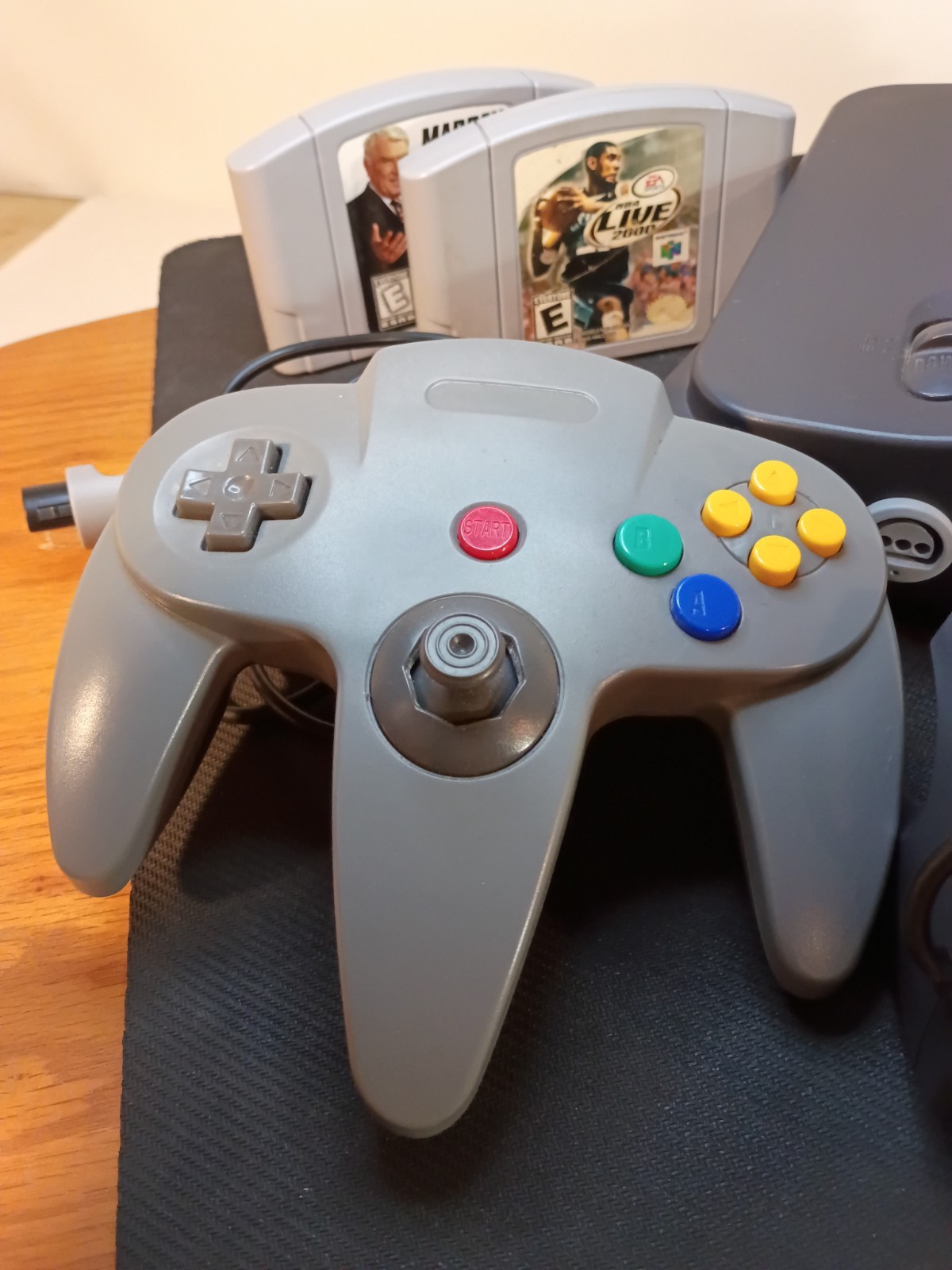 🔥Nintendo 64 (N64) Bundle with 2 Controllers, 4 Games ,TESTED Ready To Play!