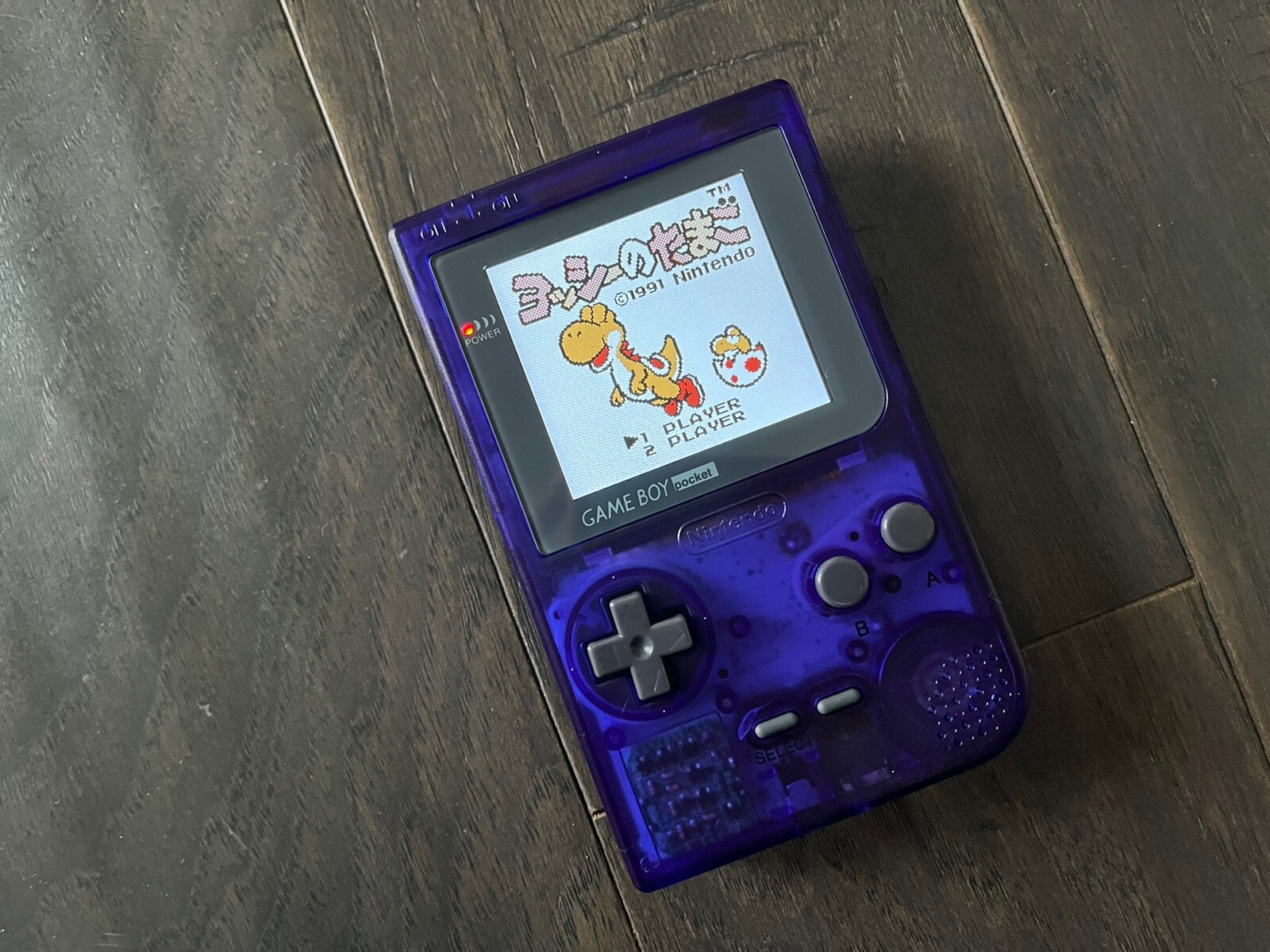 Nintendo Gameboy Pocket GBP Backlight IPS Screen and Glass Lens – Midnight Blue