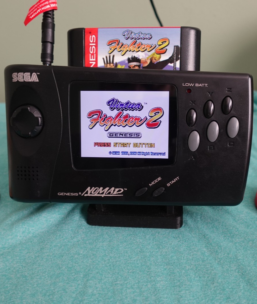 Sega Nomad RGB , Recap, SMS & Saga Cd mod free region+Emp Mod