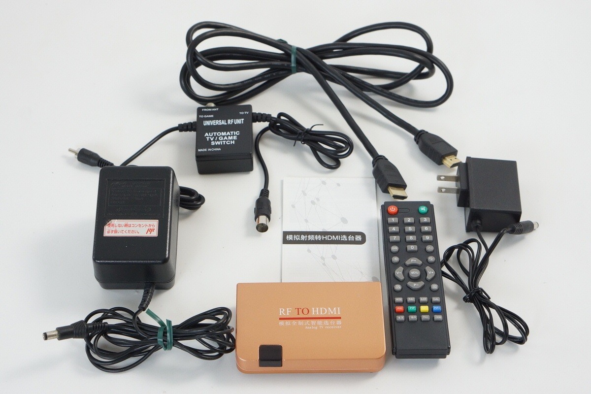 Famicom Console HVC-001 Nintendo FC Tested System -HDMI Adapter- H6334090
